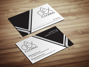 Business Card Design by Magic of Art for Dex Flooring  | Design: #33232749