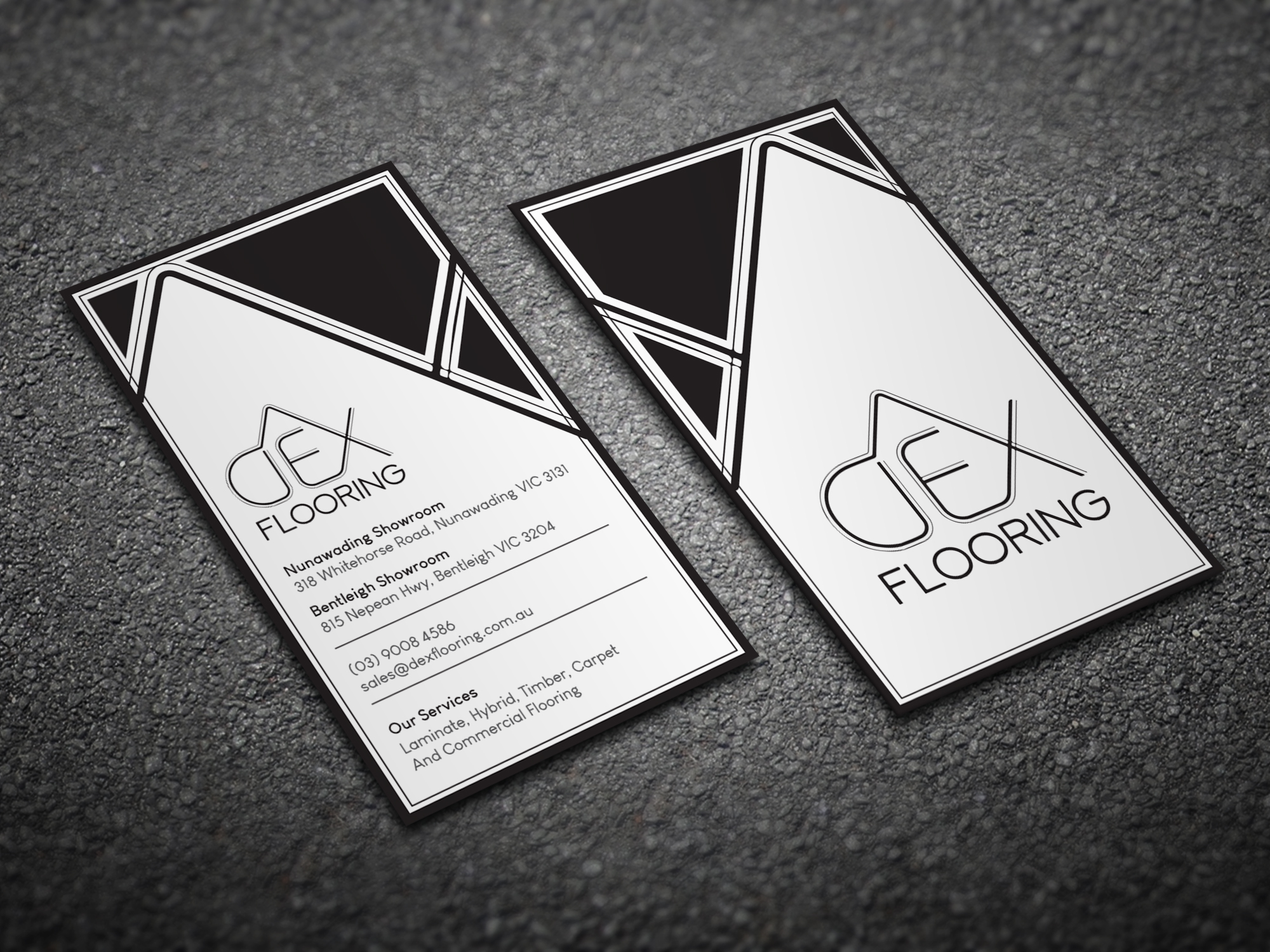 Design de Carte de Visite par Magic of Art pour Dex Flooring  | Design #33232750