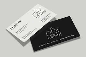 Design de Carte de Visite par Tripti Ranjan Gain pour Dex Flooring  | Design : #33228332