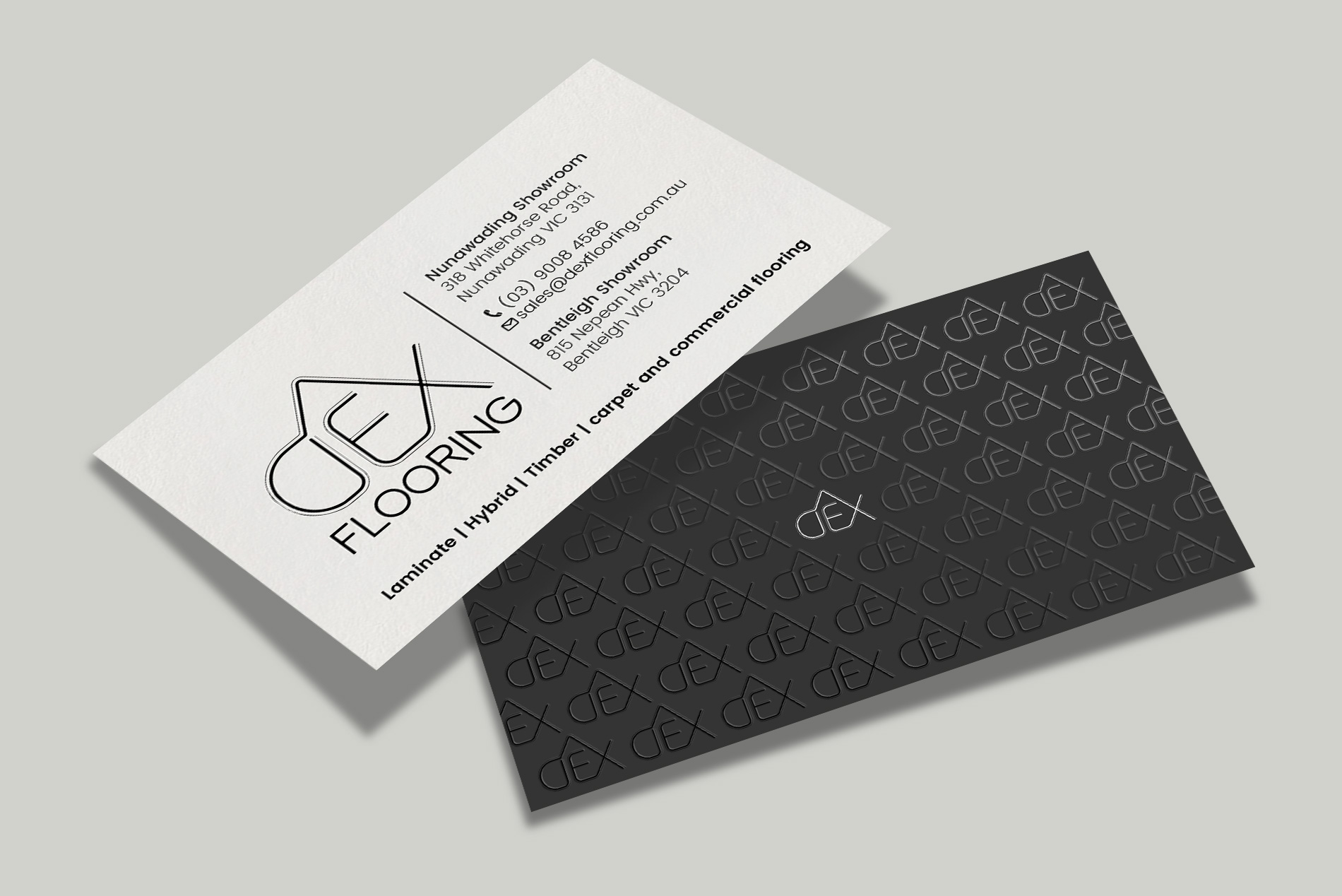 Visitenkarten-Design von Tripti Ranjan Gain für Dex Flooring  | Design #33228335