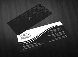 Business Card Design by Tripti Ranjan Gain for Dex Flooring  | Design: #33228339