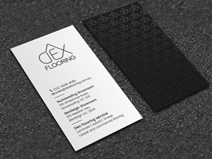 Business Card Design by Tripti Ranjan Gain for Dex Flooring  | Design: #33228356
