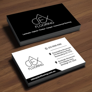 Business Card Design by DigitalArt for Dex Flooring  | Design #33235137