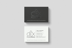 Business Card Design by R.design for Dex Flooring  | Design: #33223339