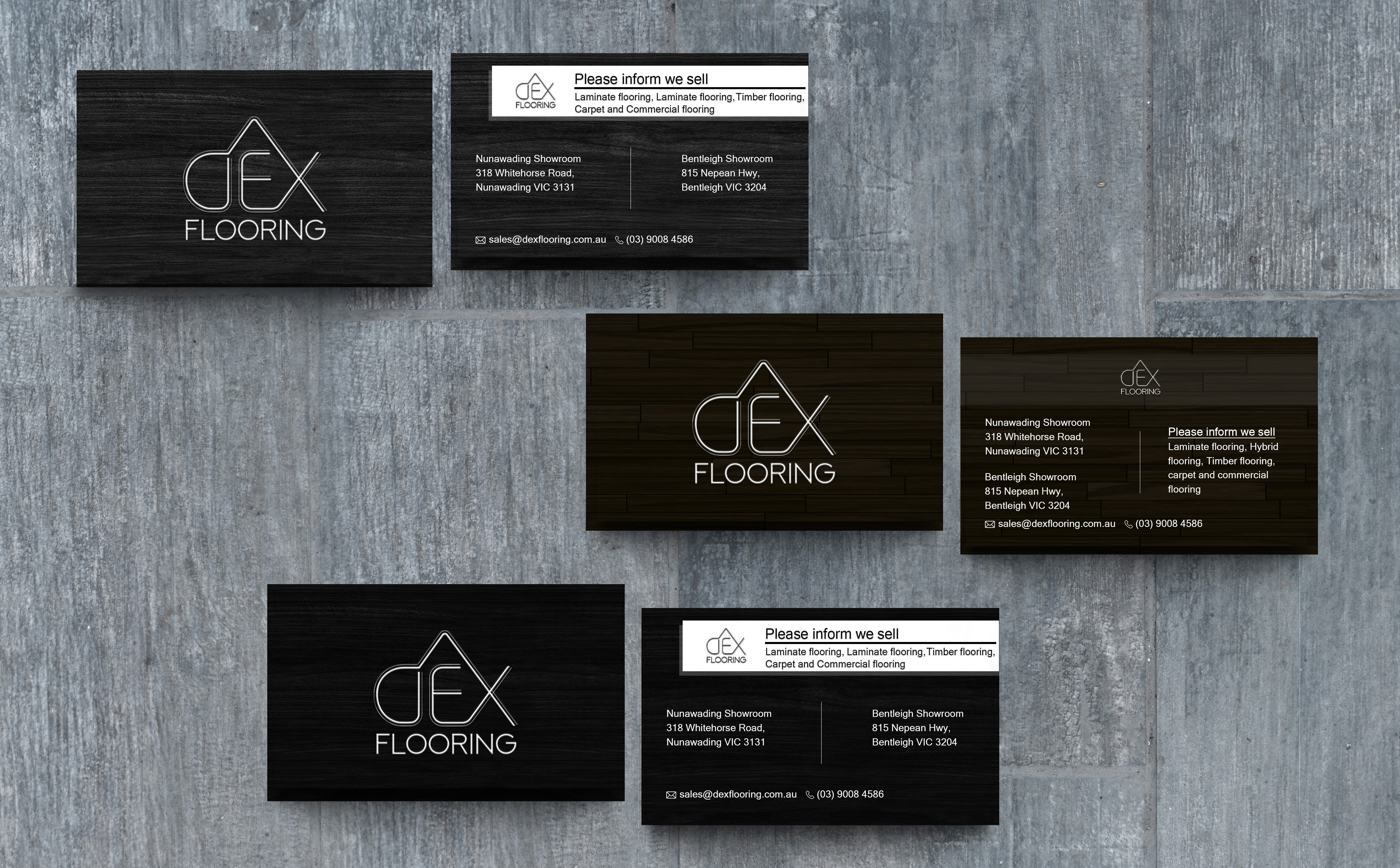 Business Card Design by subhalaxmi  khamari for Dex Flooring  | Design #33237986