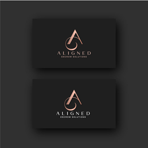 Logo Design by Logo24.com for Aligned Escrow Solutions | Design: #33227024