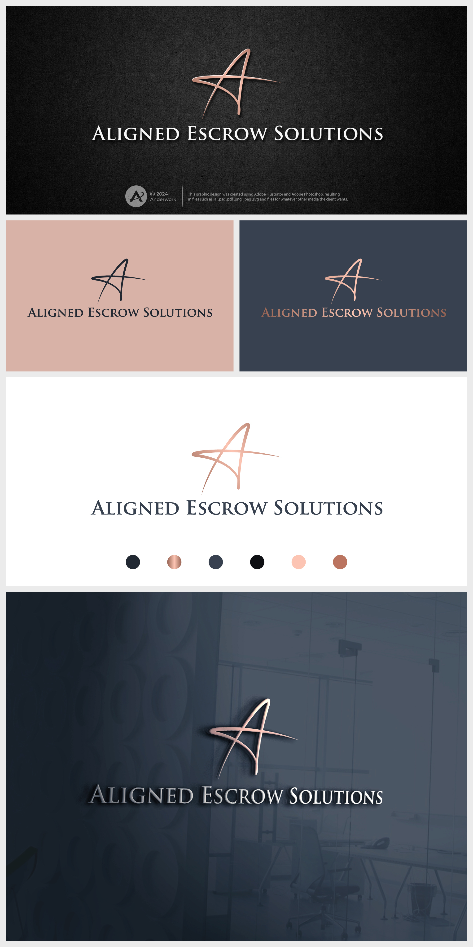 Logo Design by Anderwork for Aligned Escrow Solutions | Design #33225804