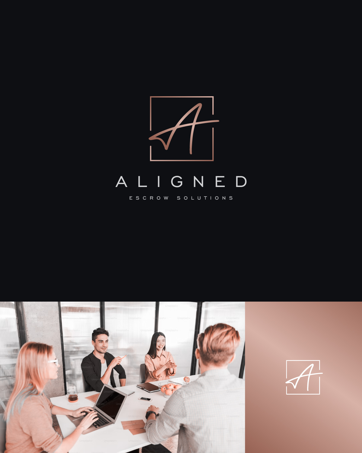 Logo Design by apik. for Aligned Escrow Solutions | Design #33226382
