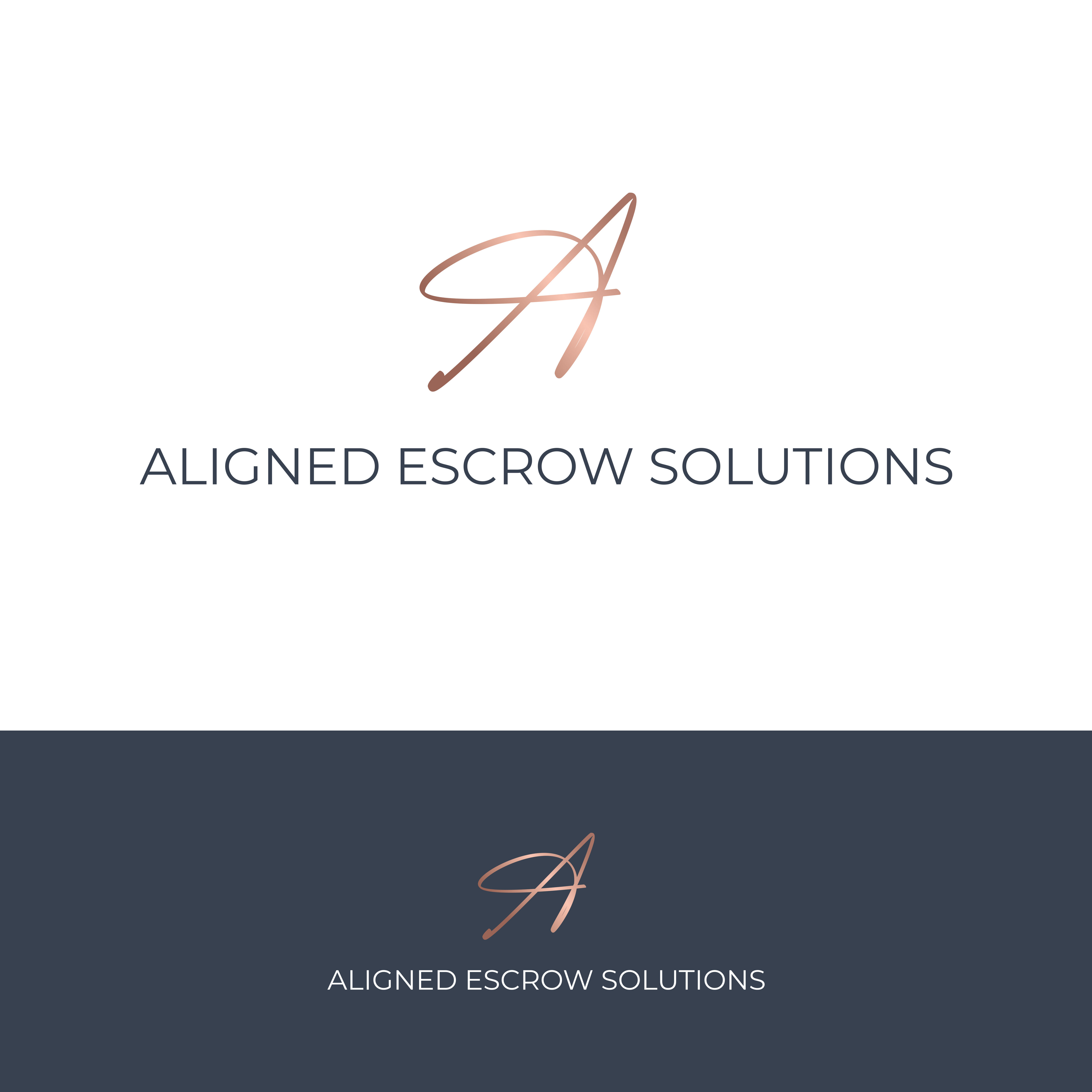 Design de Logo par Mahera23 pour Aligned Escrow Solutions | Design #33226410