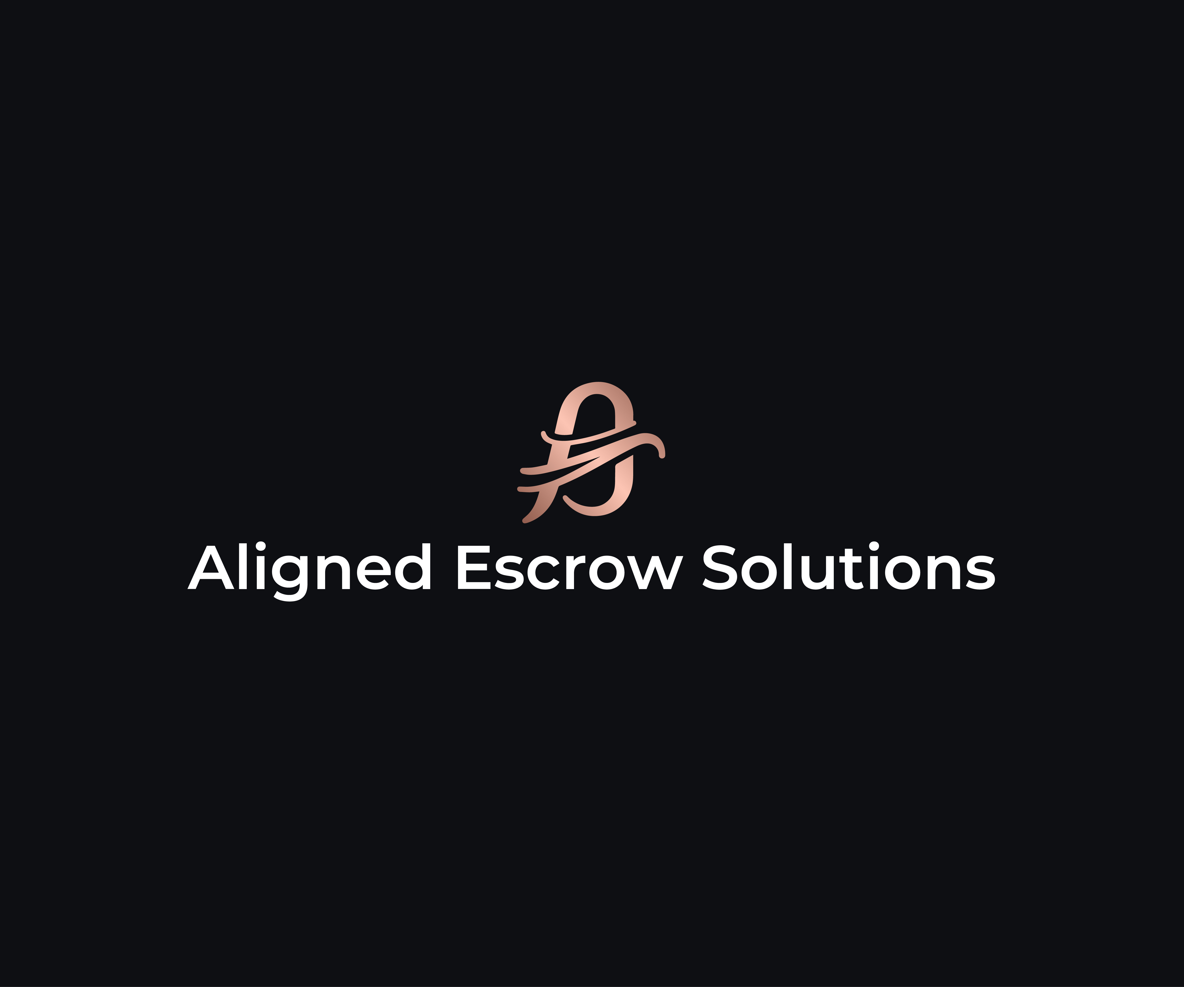 Logo Design by Boril Std for Aligned Escrow Solutions | Design #33227431