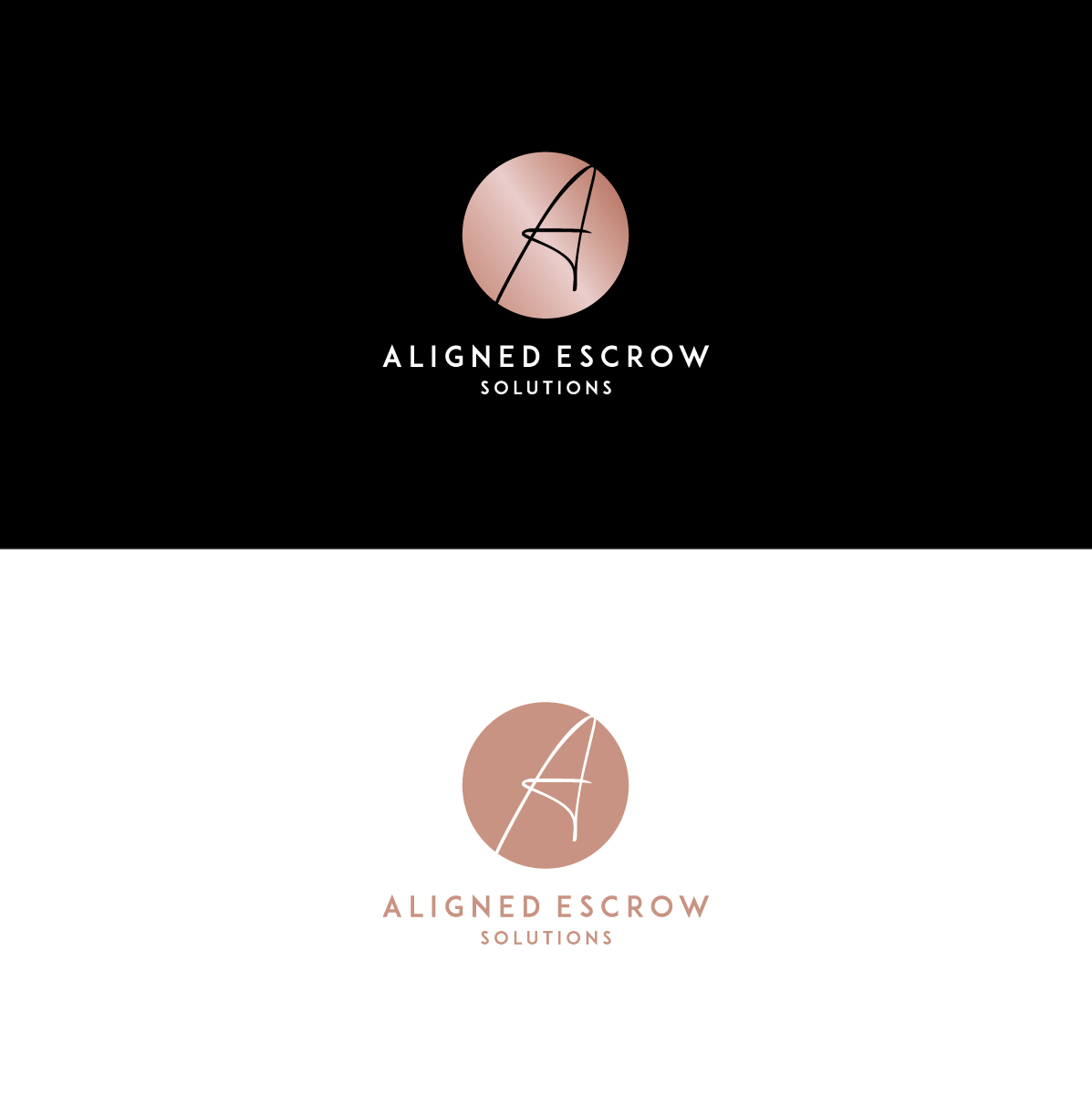 Logo Design by bijuak for Aligned Escrow Solutions | Design #33228635