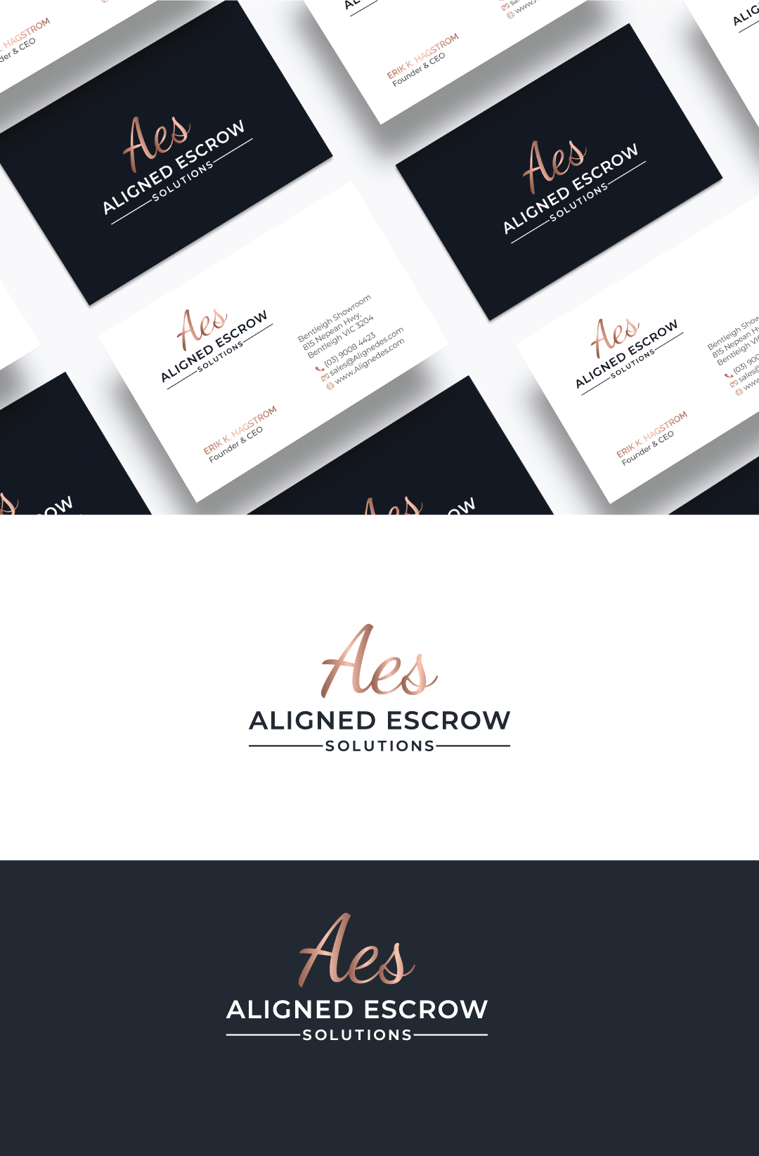 Logo-Design von R.design für Aligned Escrow Solutions | Design #33226432