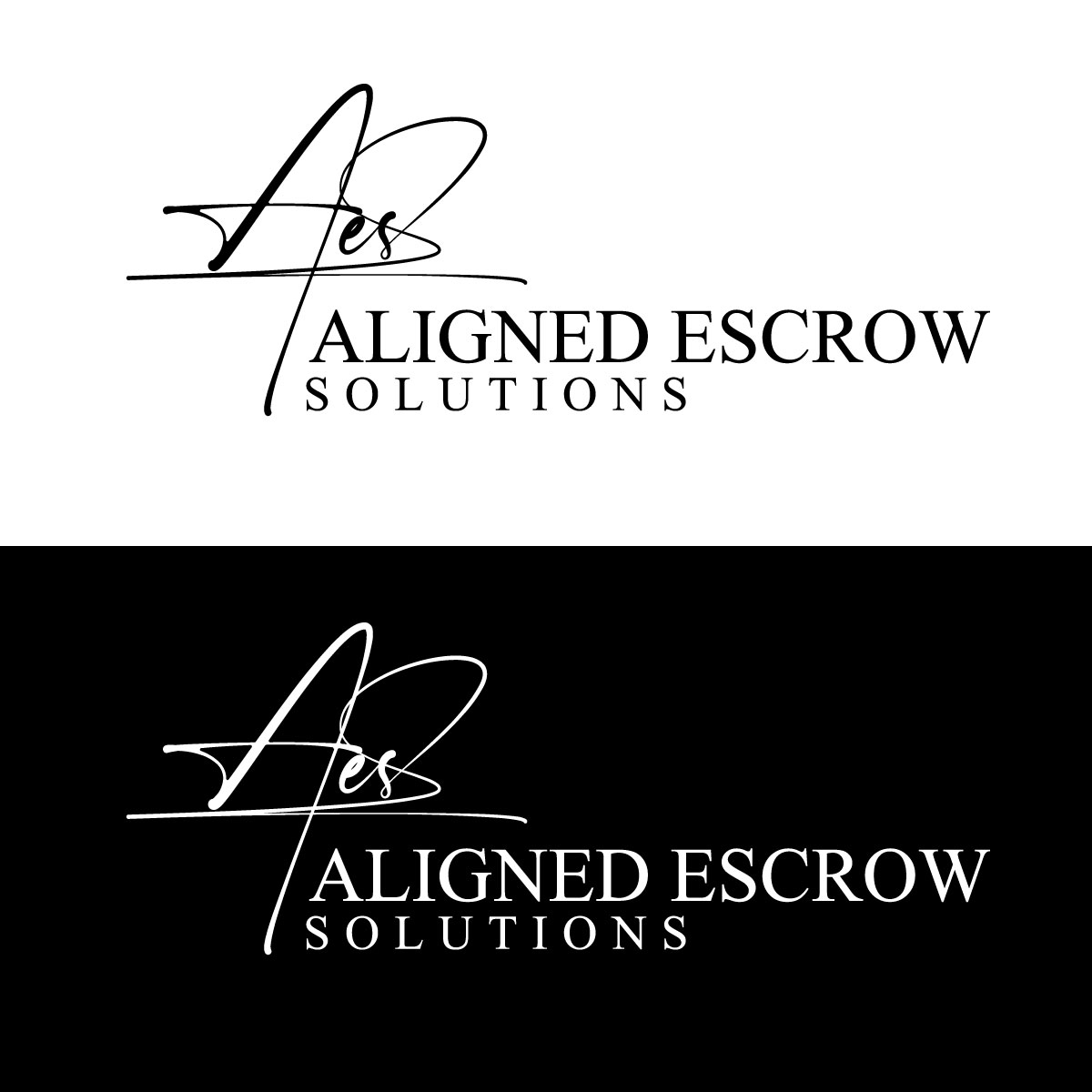 Logo Design by Fürstenberg design for Aligned Escrow Solutions | Design #33228449