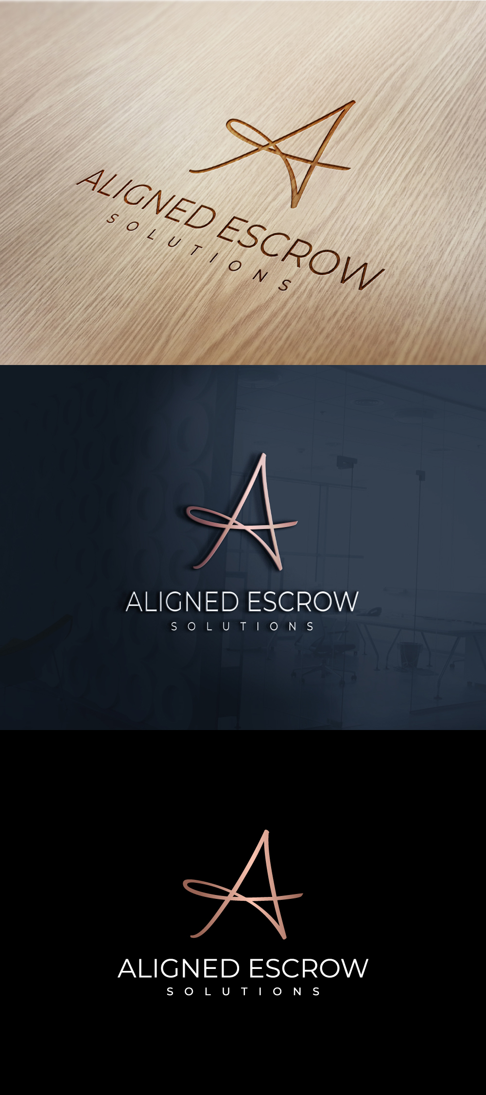Logo Design by designA78 for Aligned Escrow Solutions | Design #33226371