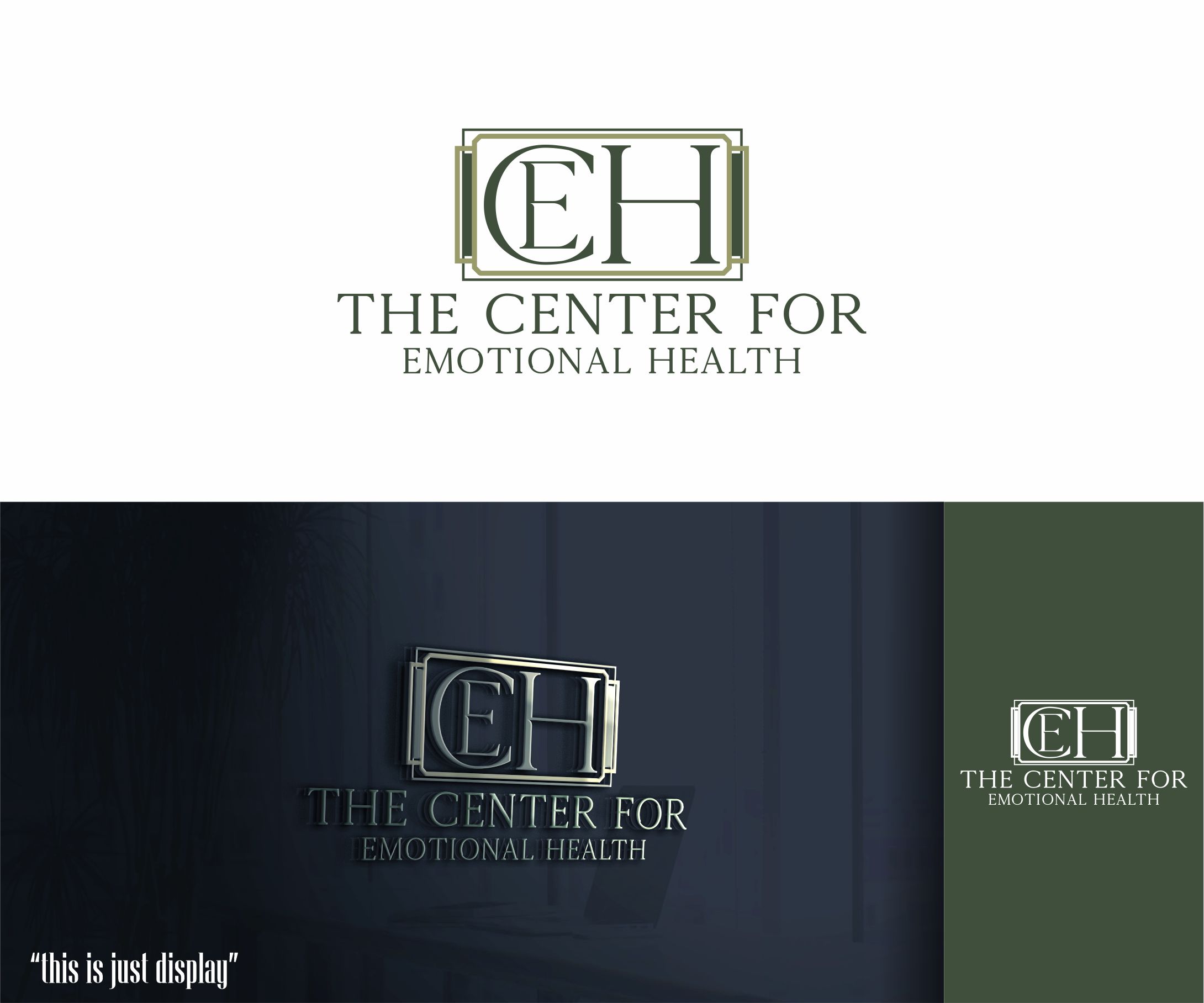 Logo Design by alkaline for The Center for Emotional Health of Greater Philadelphia | Design #33232624