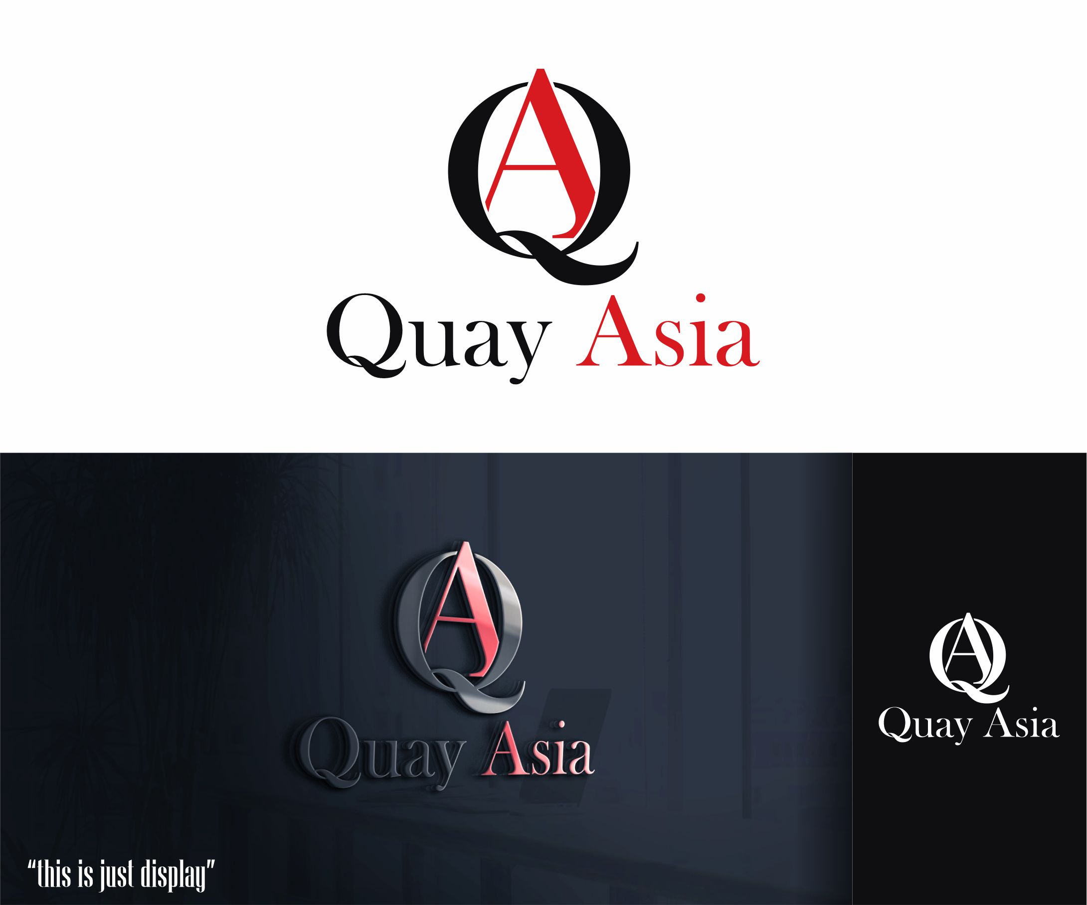 Diseño de Logo por alkaline para Quay Asia Ltd | Diseño #33231212