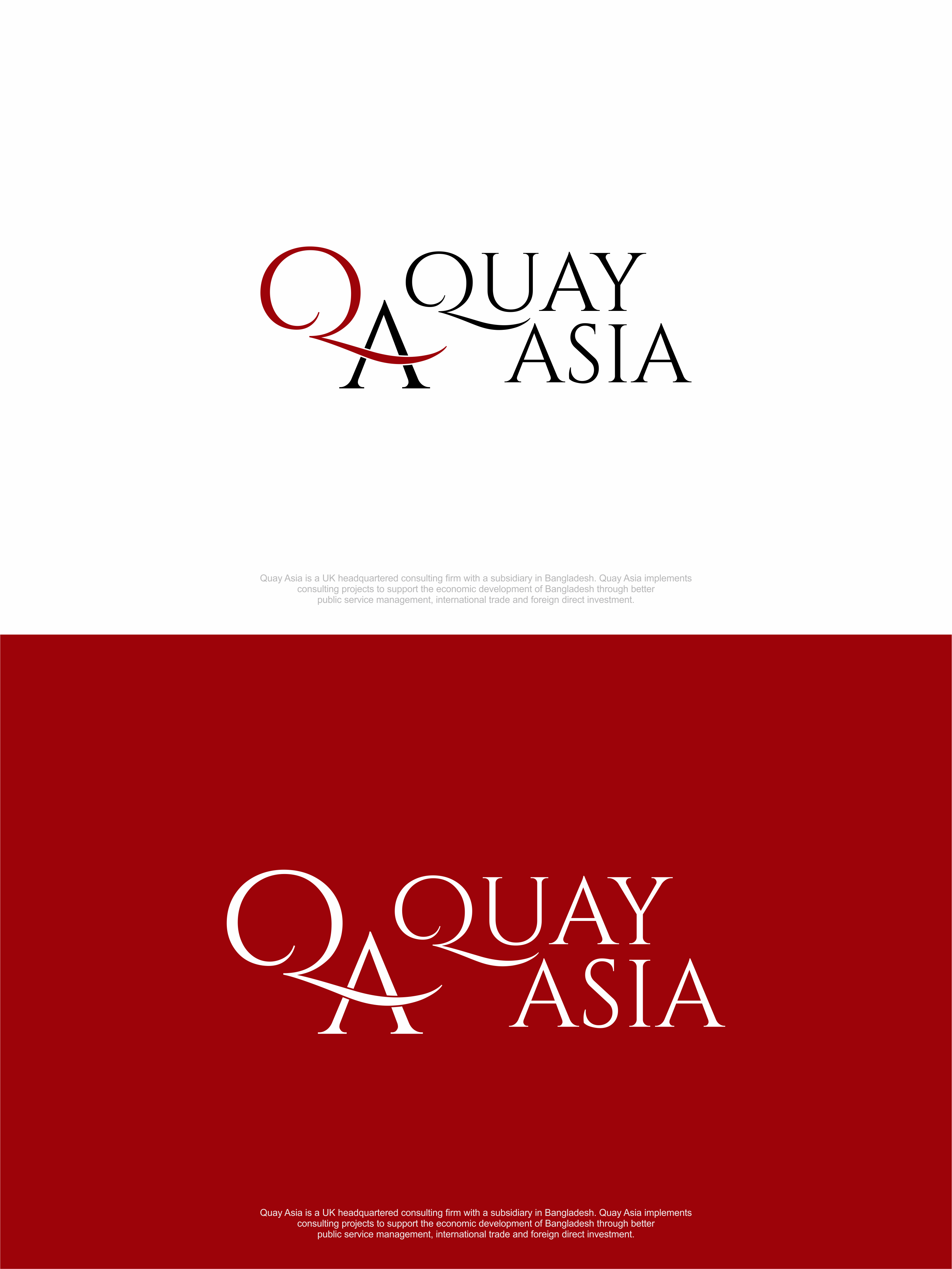 Logo Design by Artsha for Quay Asia Ltd | Design #33233739