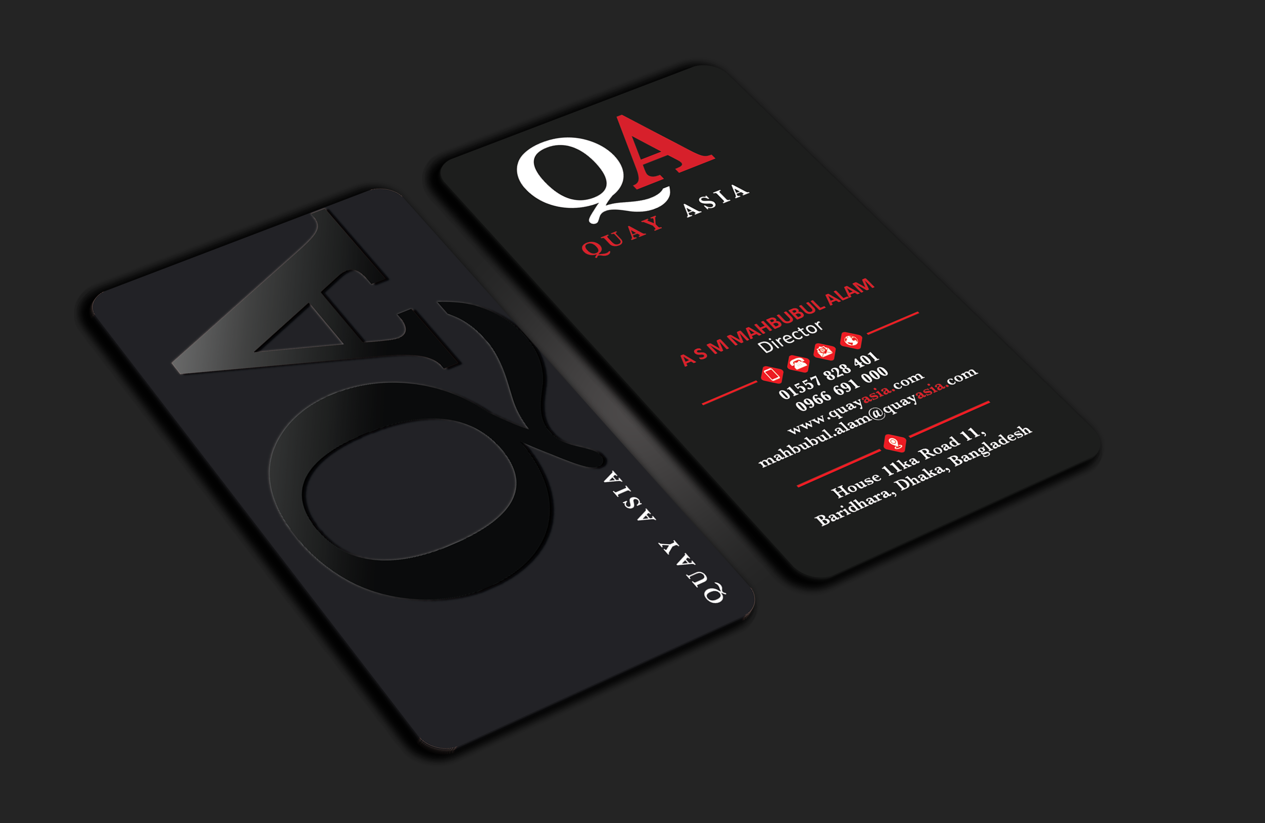 Diseño de Logo por DesignerShahadat para Quay Asia Ltd | Diseño #33231325