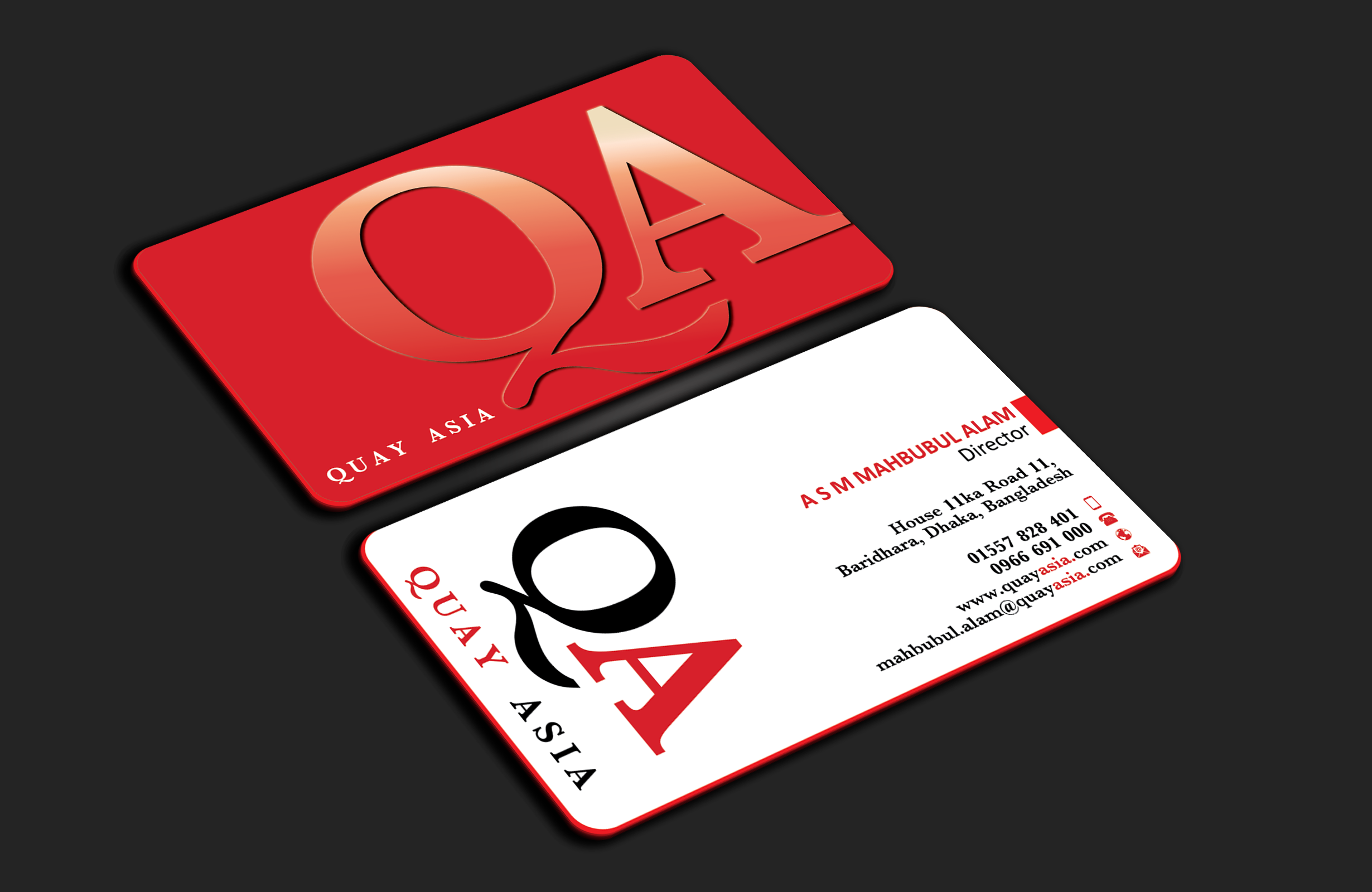 Diseño de Logo por DesignerShahadat para Quay Asia Ltd | Diseño #33231330