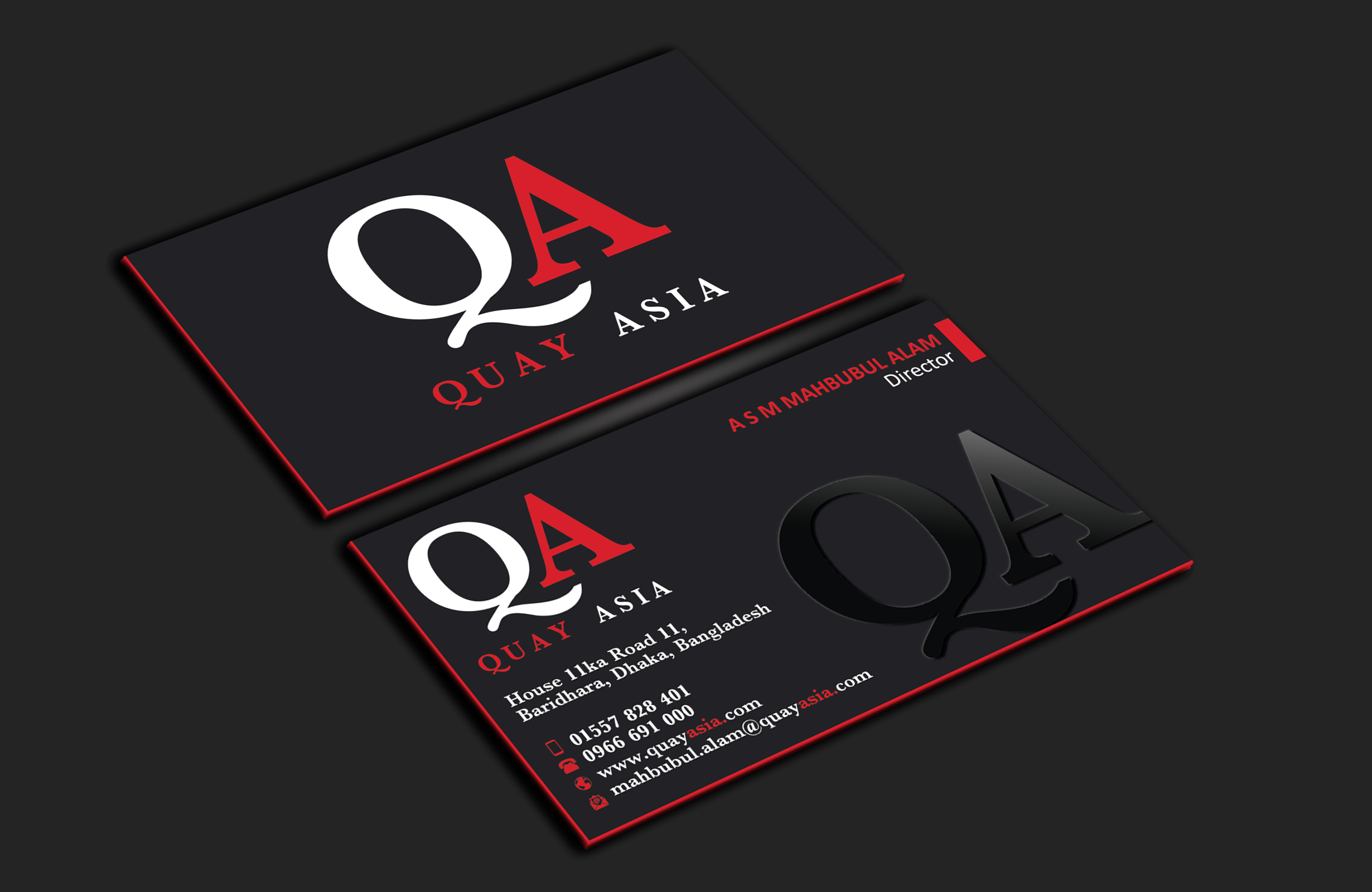 Diseño de Logo por DesignerShahadat para Quay Asia Ltd | Diseño #33231332