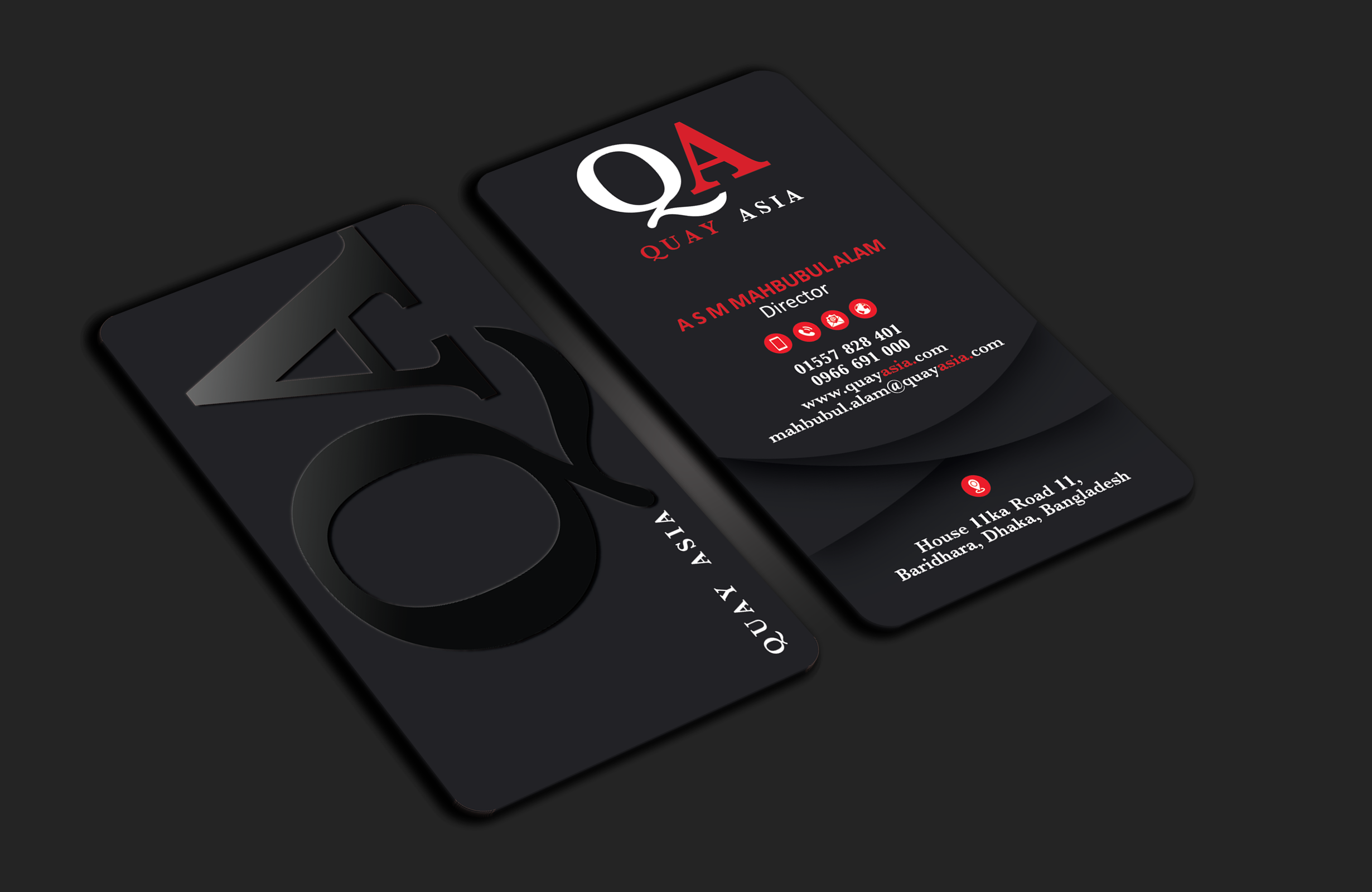 Diseño de Logo por DesignerShahadat para Quay Asia Ltd | Diseño #33231333