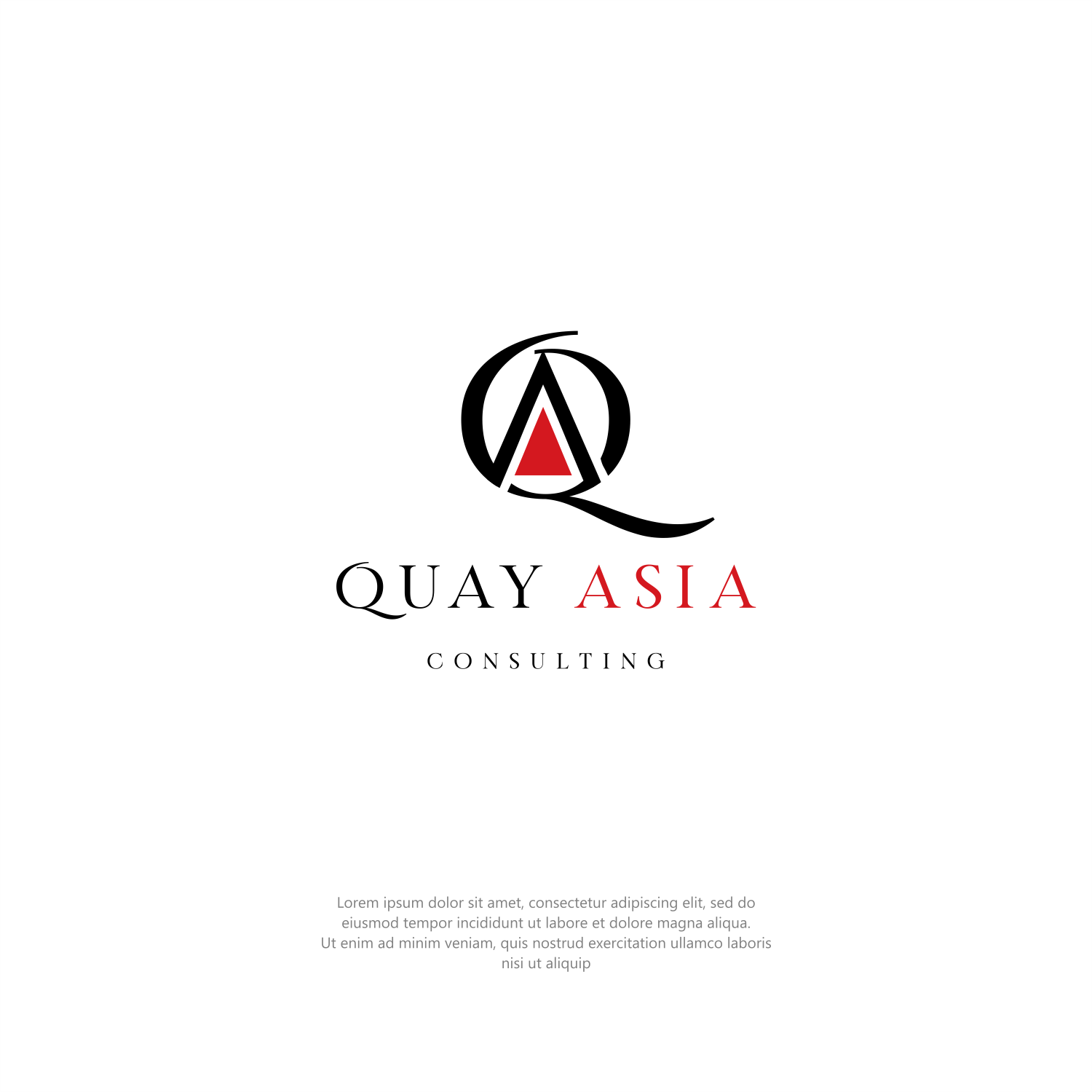 Logo Design by ThiagoB for Quay Asia Ltd | Design #33244602