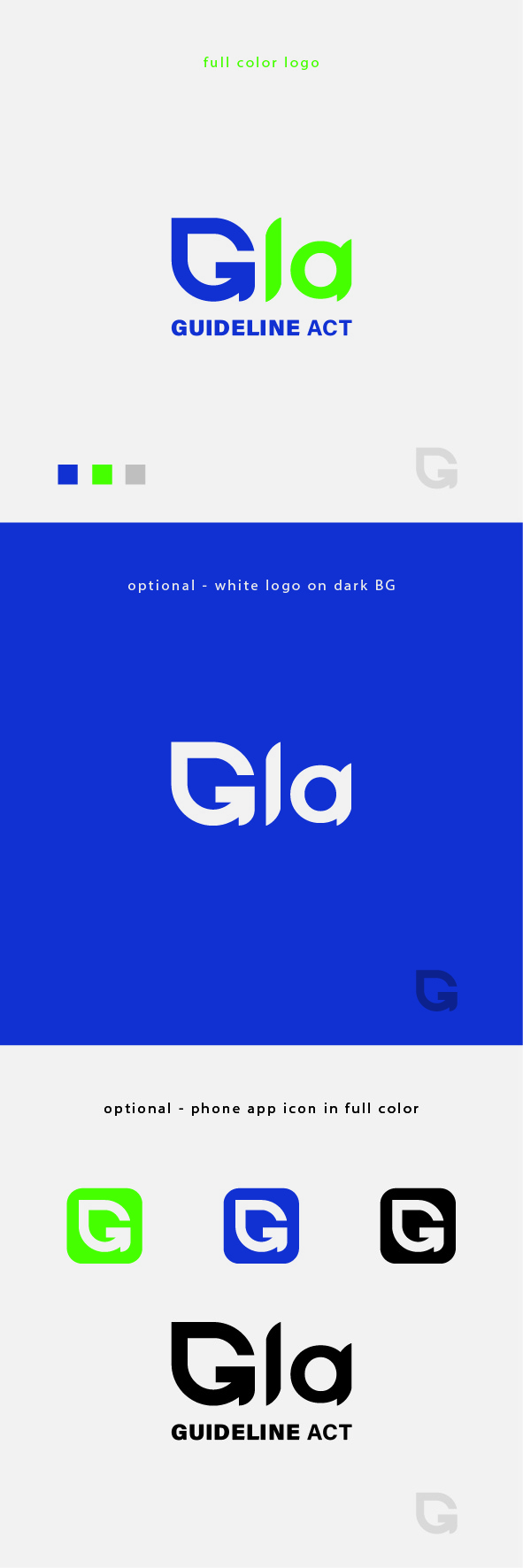 Logo Design by Lammy for Guideline ACT | Design #33288191
