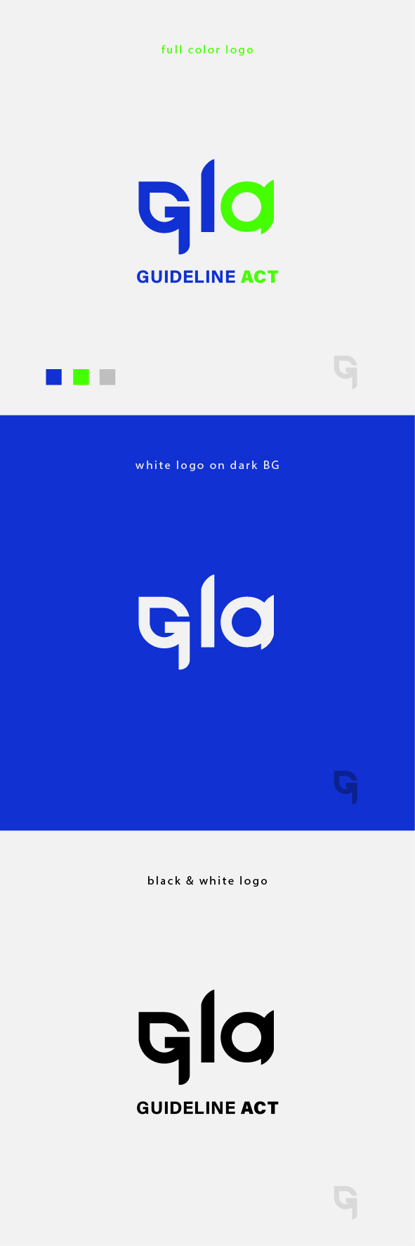 Logo Design by Lammy for Guideline ACT | Design #33322074