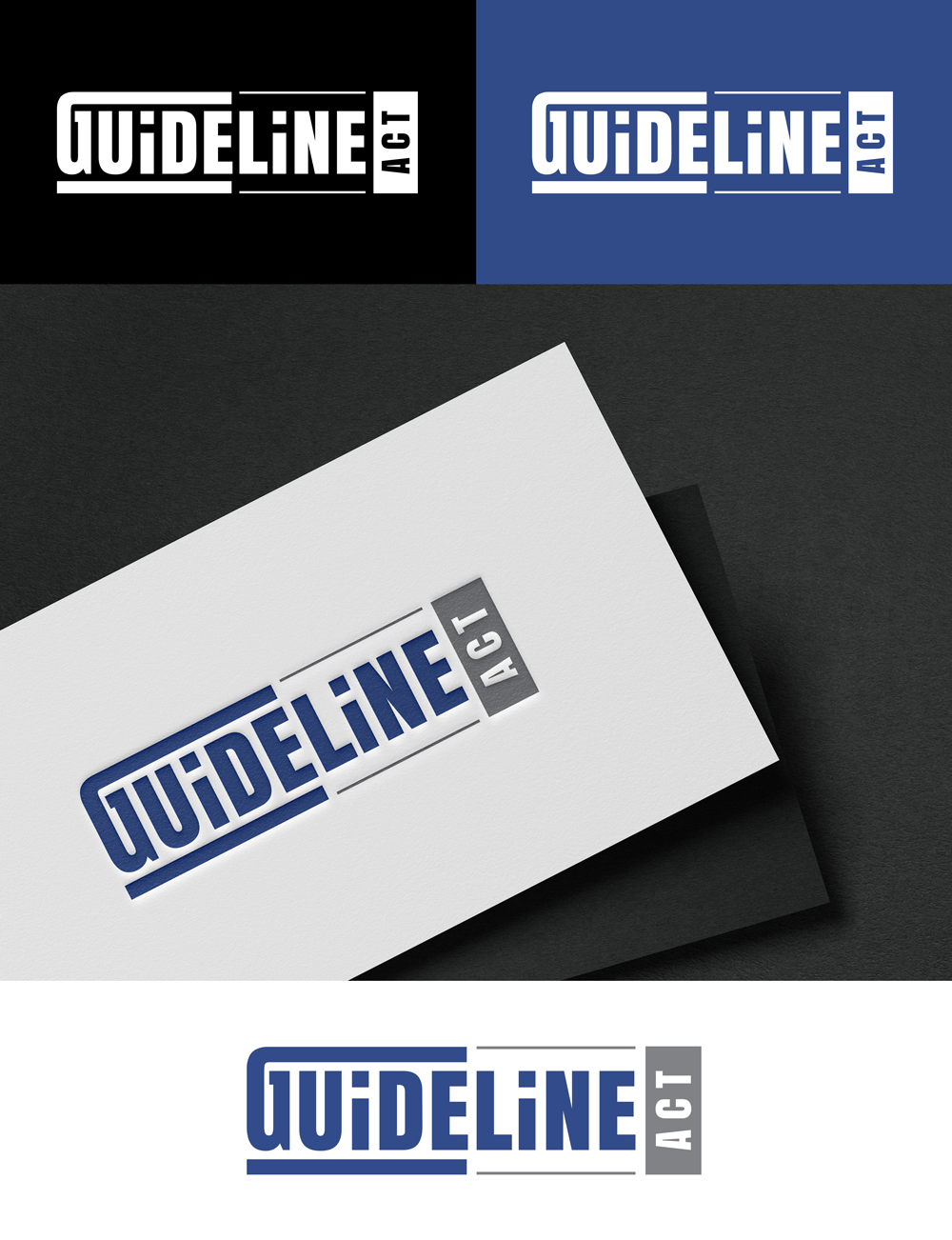 Logo Design by Endyy  for Guideline ACT | Design #33235915