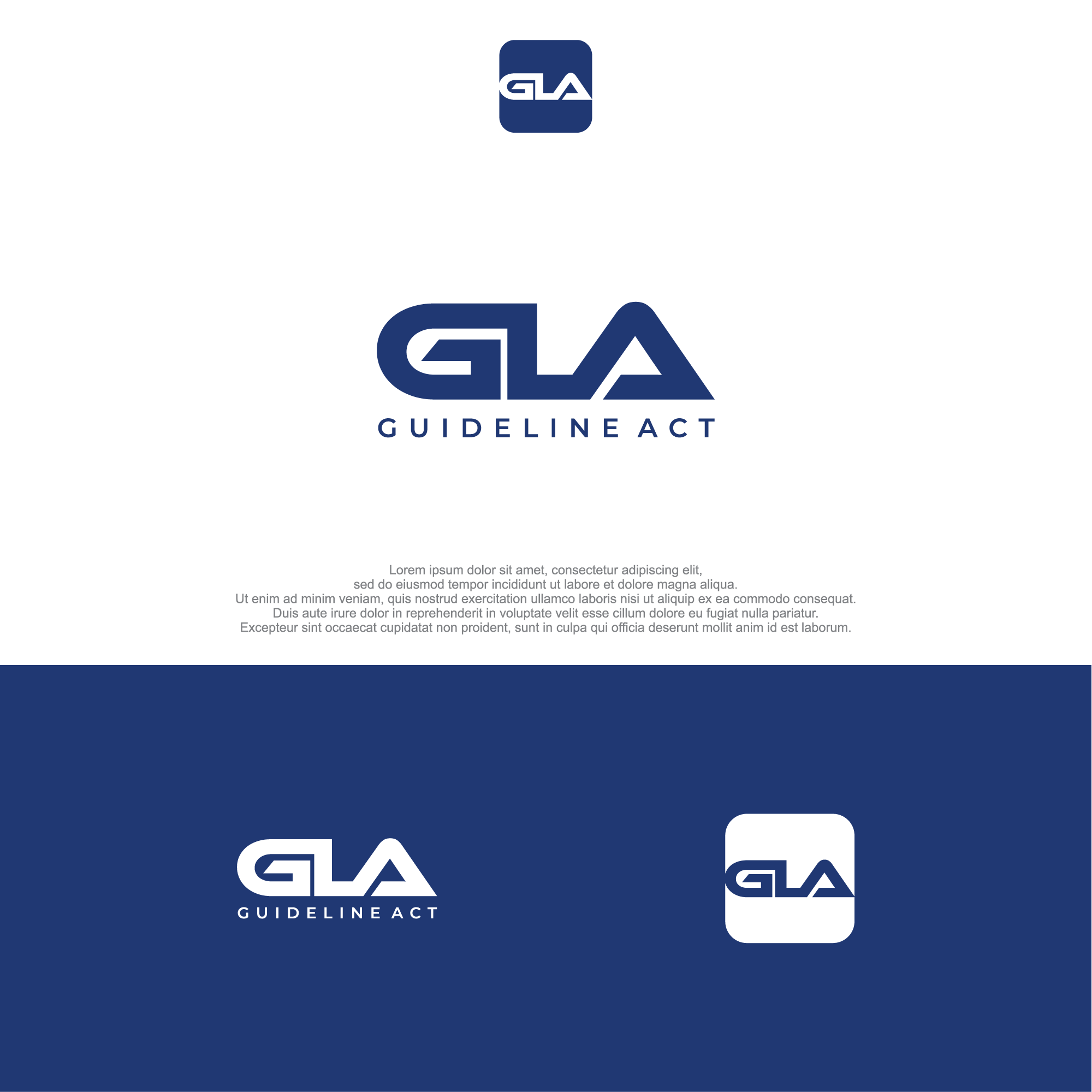 Logo Design by JoiceSinatra for Guideline ACT | Design #33287908