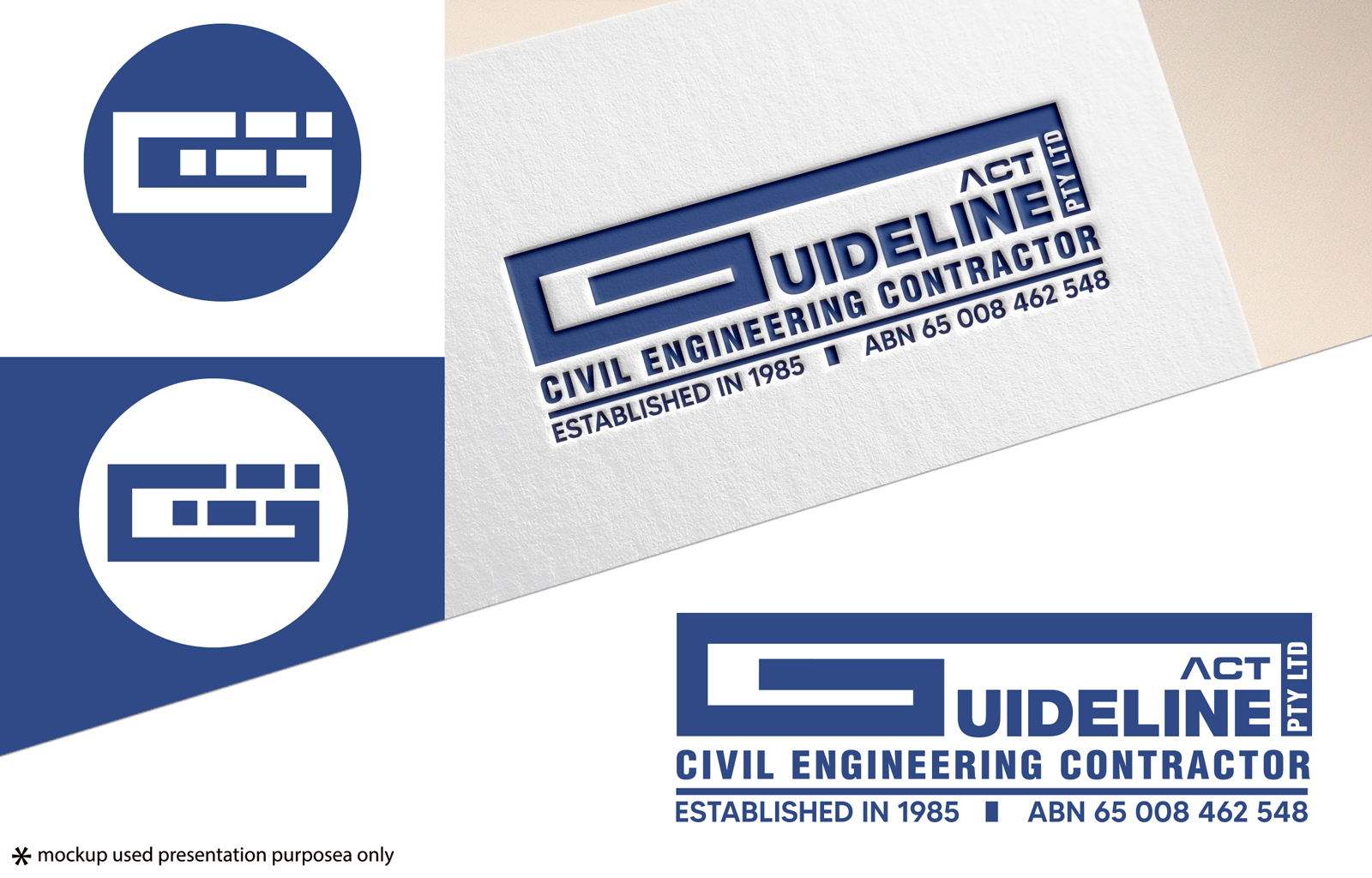 Logo Design by Rubia@ for Guideline ACT | Design #33231404