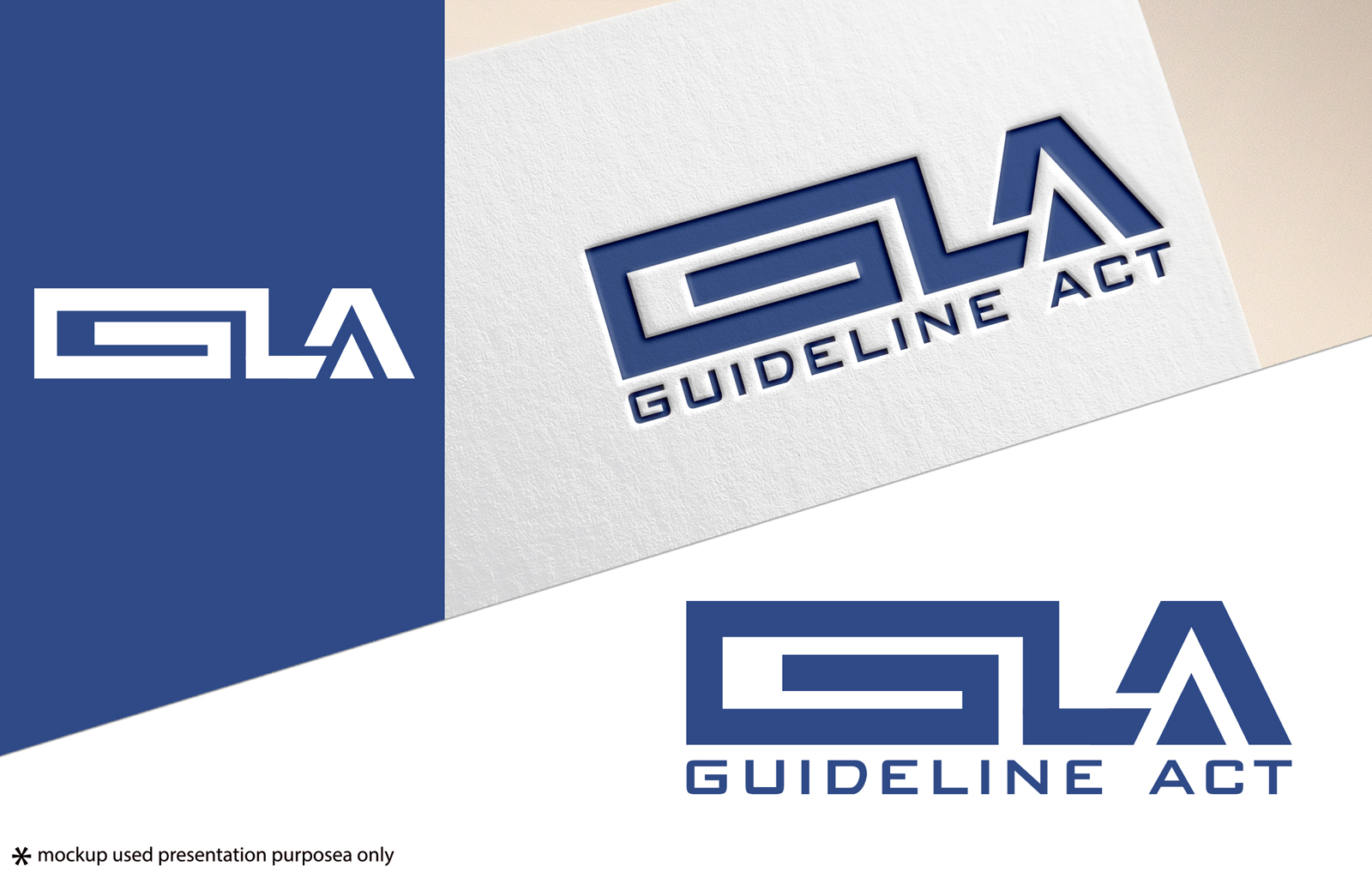 Logo Design by Rubia@ for Guideline ACT | Design #33287658