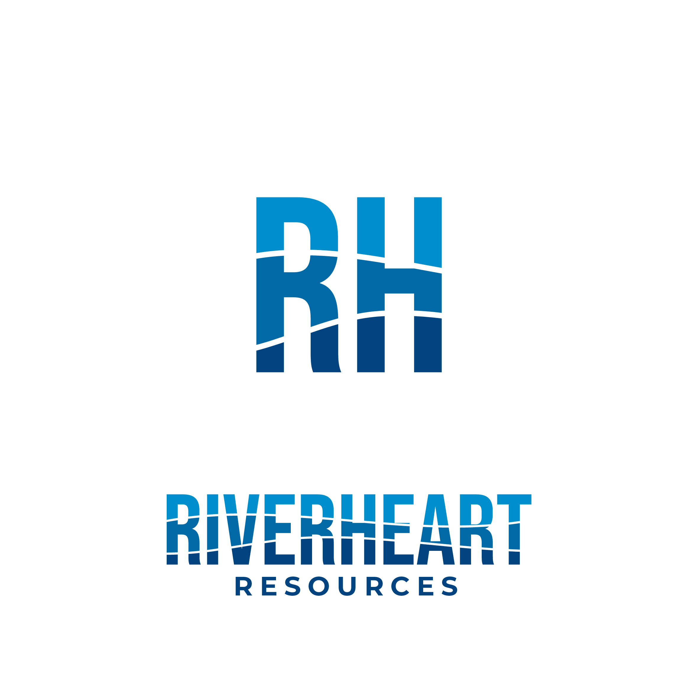 Logo Design by Aljune Castro Designs for Riverheart Resources | Design #33242431