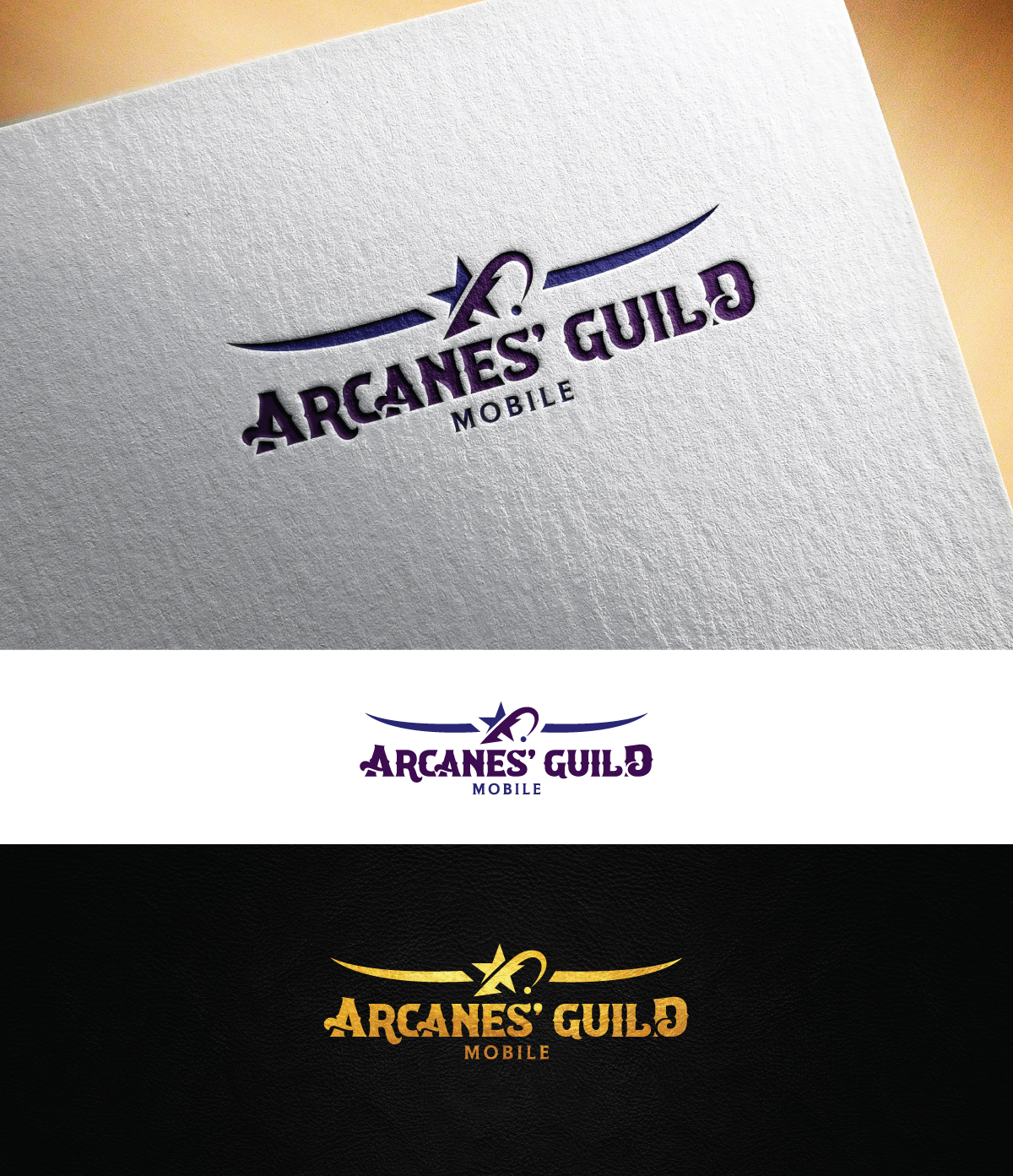 Logo Design by Logo Stock for Arcanes Guild s.r.o. | Design #33238239