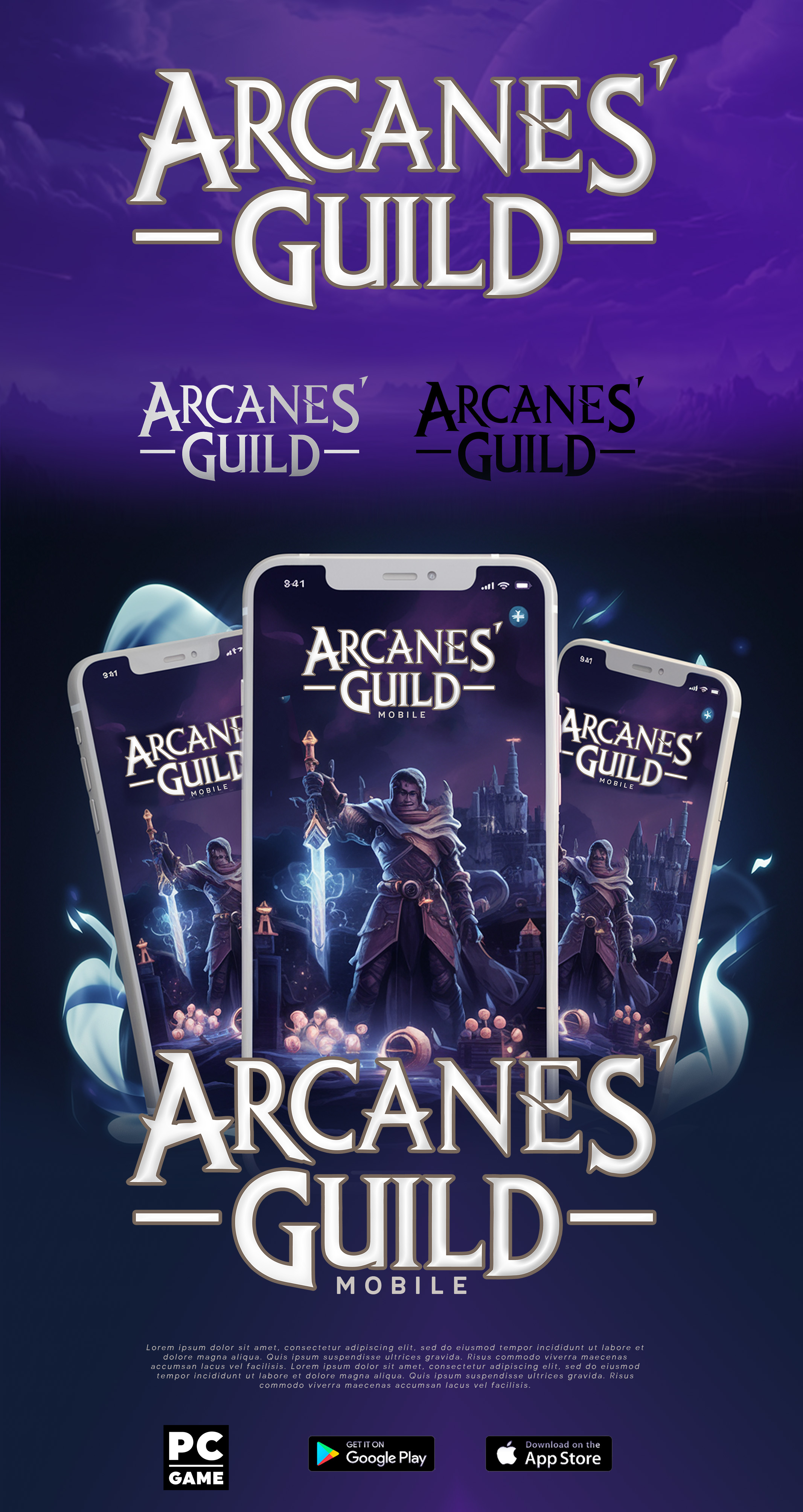 Logo Design by GabrieleC for Arcanes Guild s.r.o. | Design #33280282