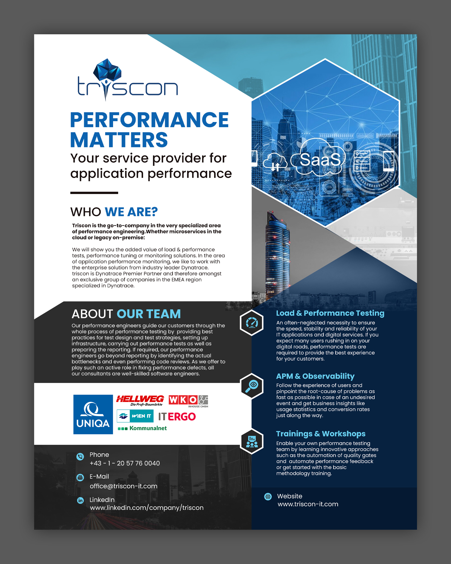 Flyer Design by debdesign for triscon IT-Services GmbH | Design #33239372