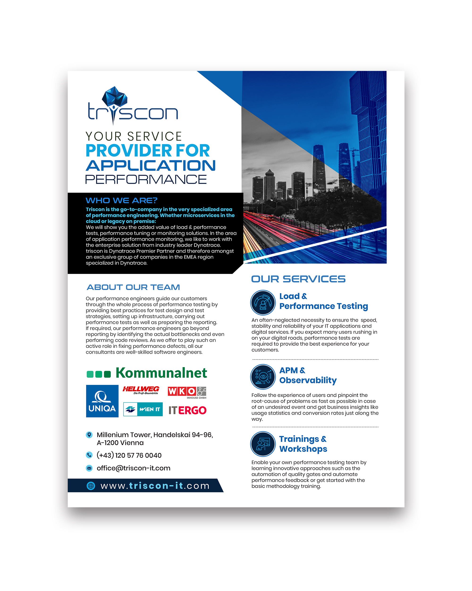 Design de Flyer par debdesign pour triscon IT-Services GmbH | Design #33239632