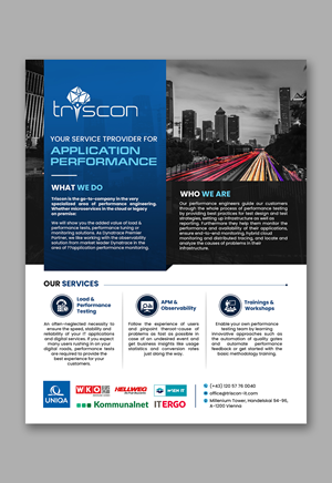 Design de Flyer par debdesign pour triscon IT-Services GmbH | Design : #33331150