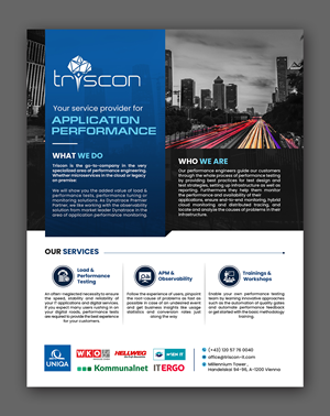 Design de Flyer par debdesign pour triscon IT-Services GmbH | Design : #33360407