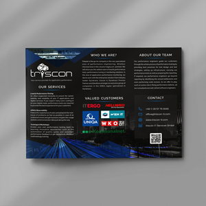 Design de Flyer par yusmoker pour triscon IT-Services GmbH | Design : #33236991