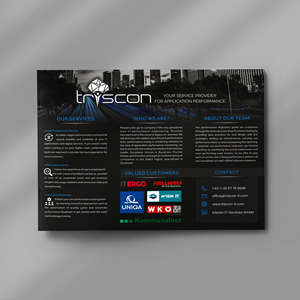 Design de Flyer par yusmoker pour triscon IT-Services GmbH | Design : #33236992