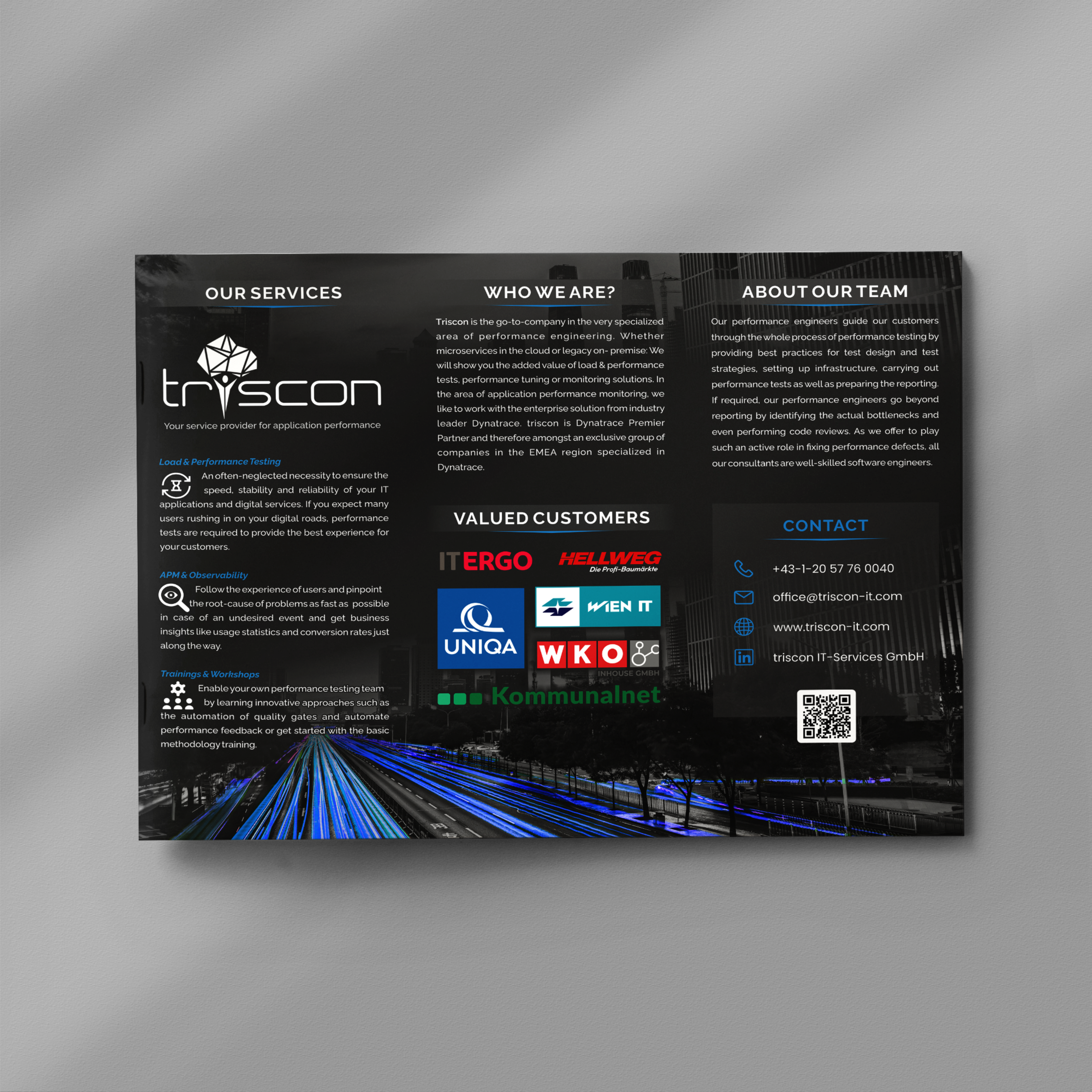 Design de Flyer par yusmoker pour triscon IT-Services GmbH | Design #33236993