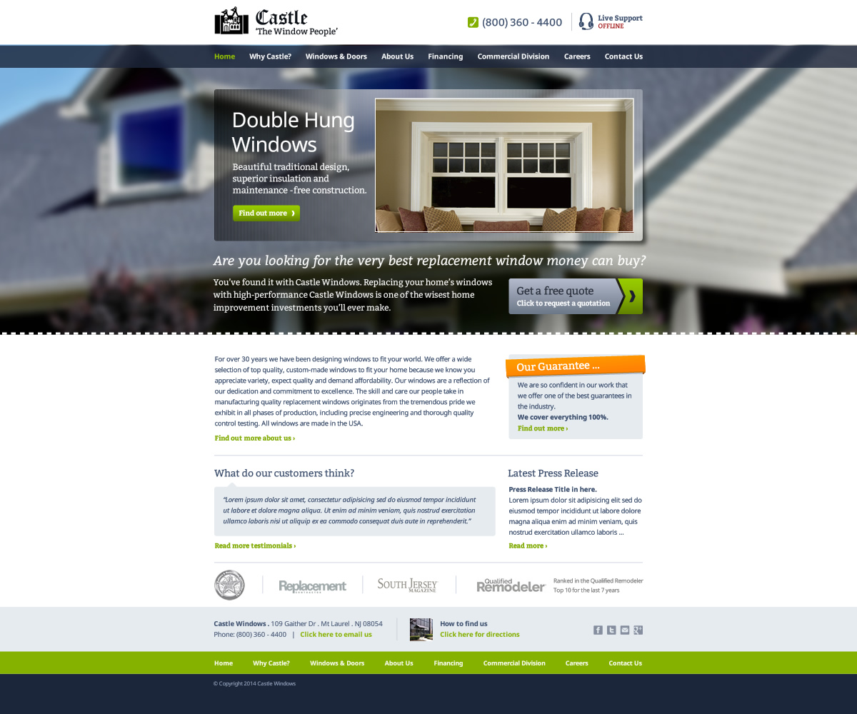 Web Design by Channel Studio for JAZ Design Company | Design #3141826