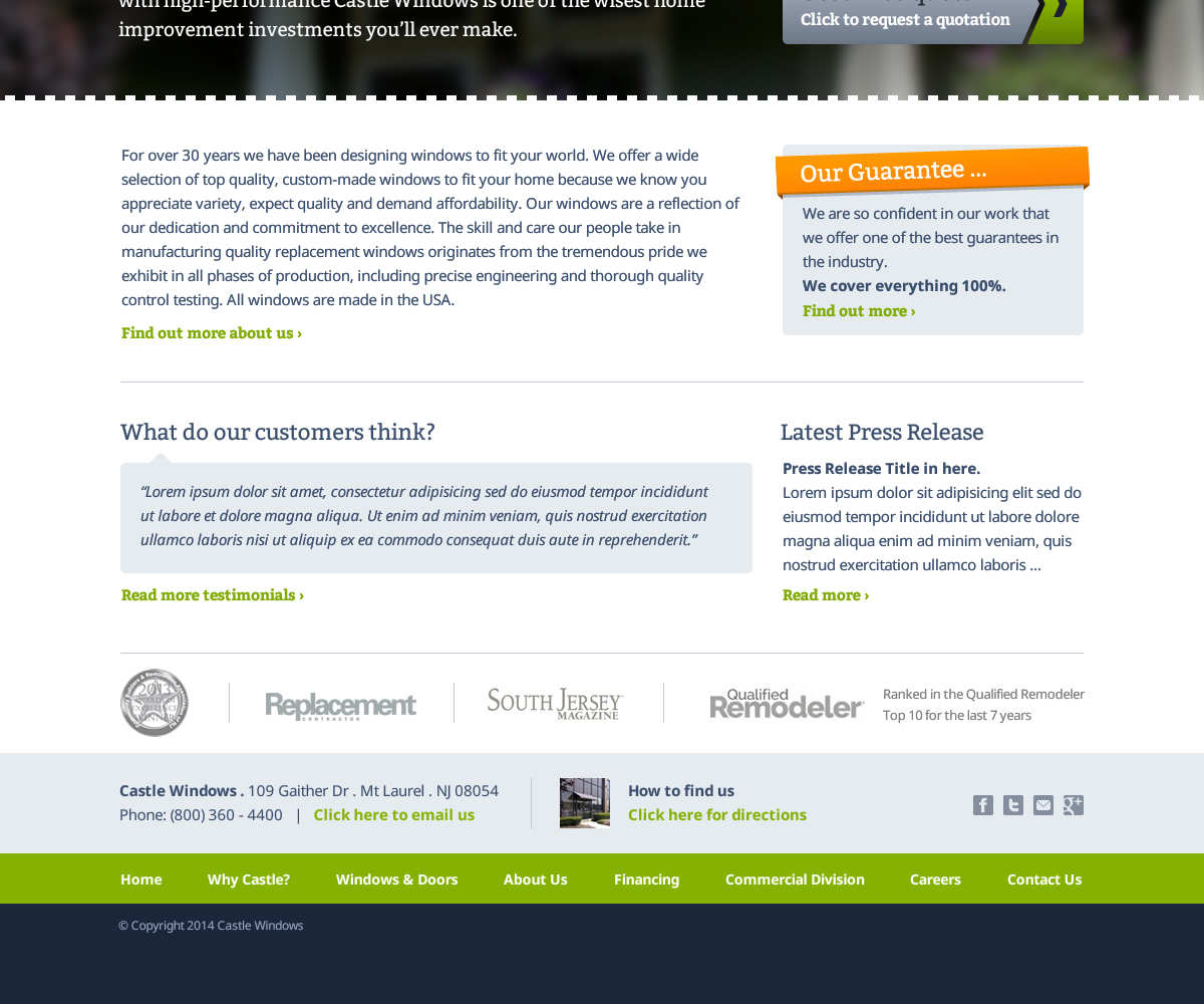 Web Design by Channel Studio for JAZ Design Company | Design #3141829