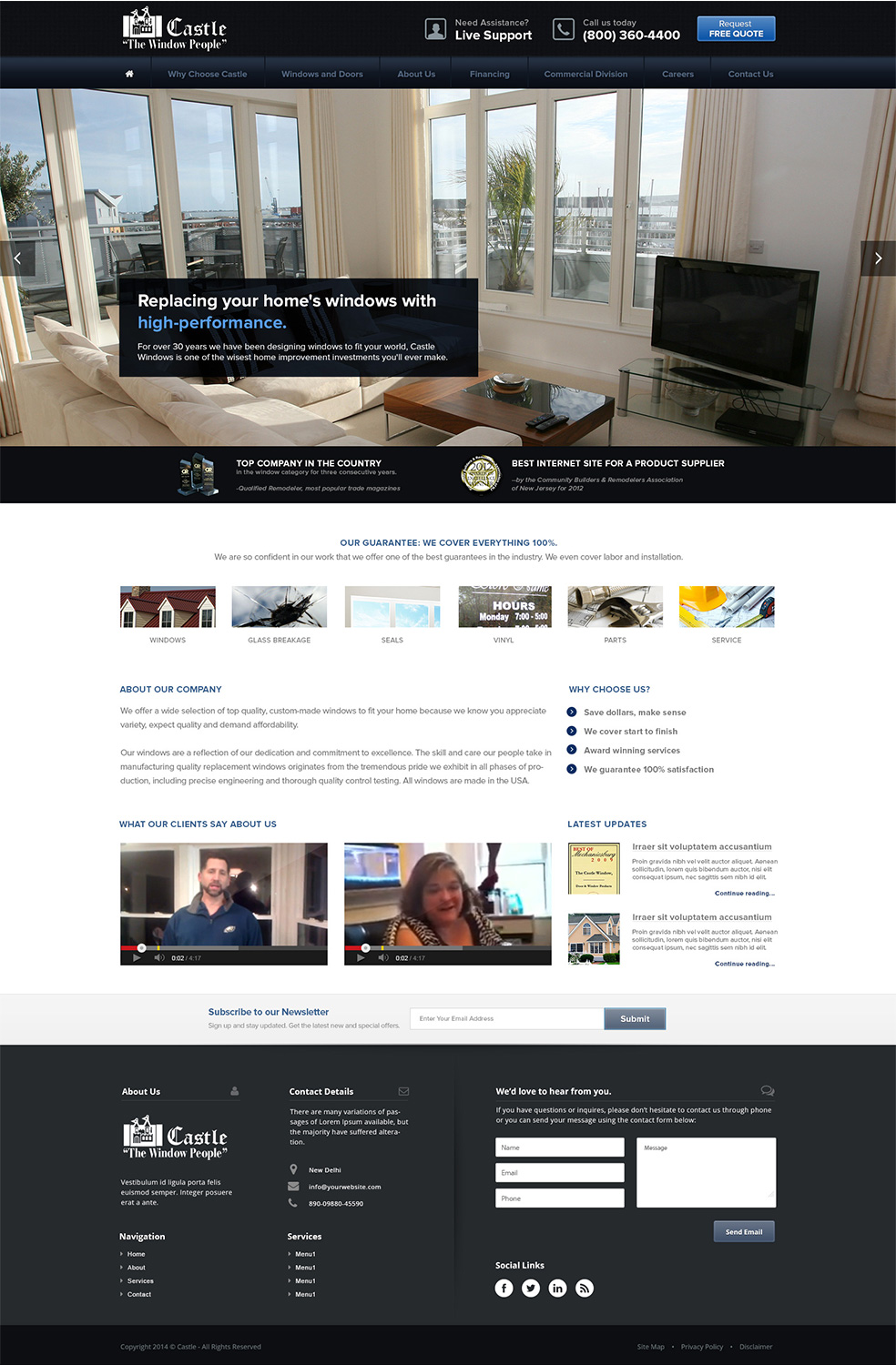 Web Design by Emmanuel for JAZ Design Company | Design #3112476