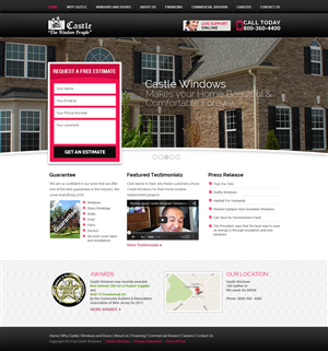Window Company website re-design | Web Design by SJ