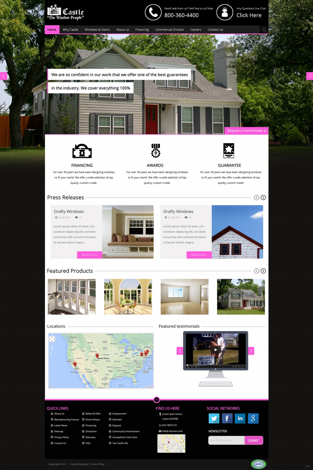 Web Design by pb for JAZ Design Company | Design #3124416