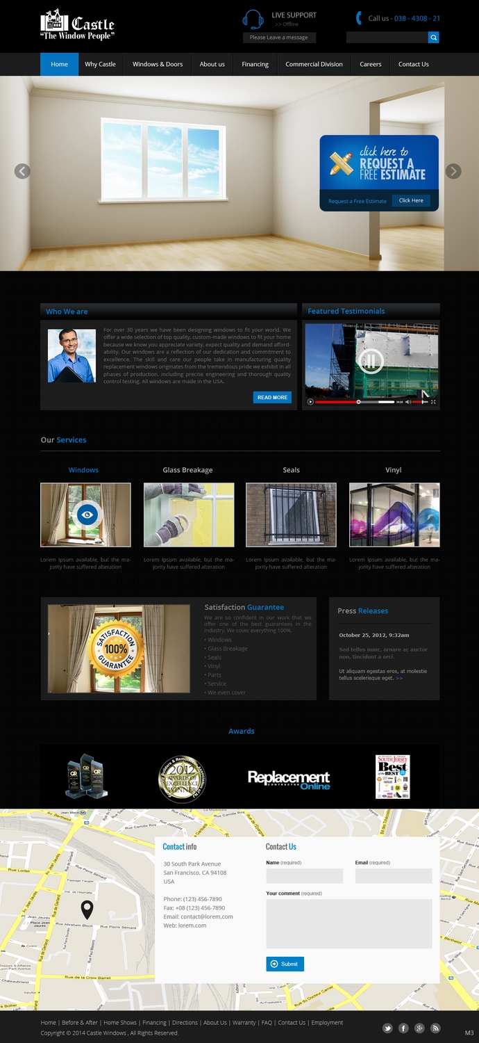Web Design by pb for JAZ Design Company | Design #3124422