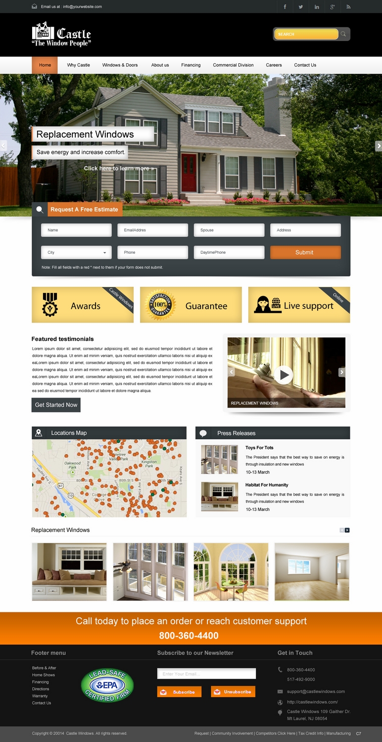 Web Design by pb for JAZ Design Company | Design #3124435