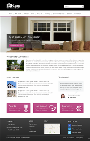 Diseño Web por pb para JAZ Design Company | Diseño: #3139980